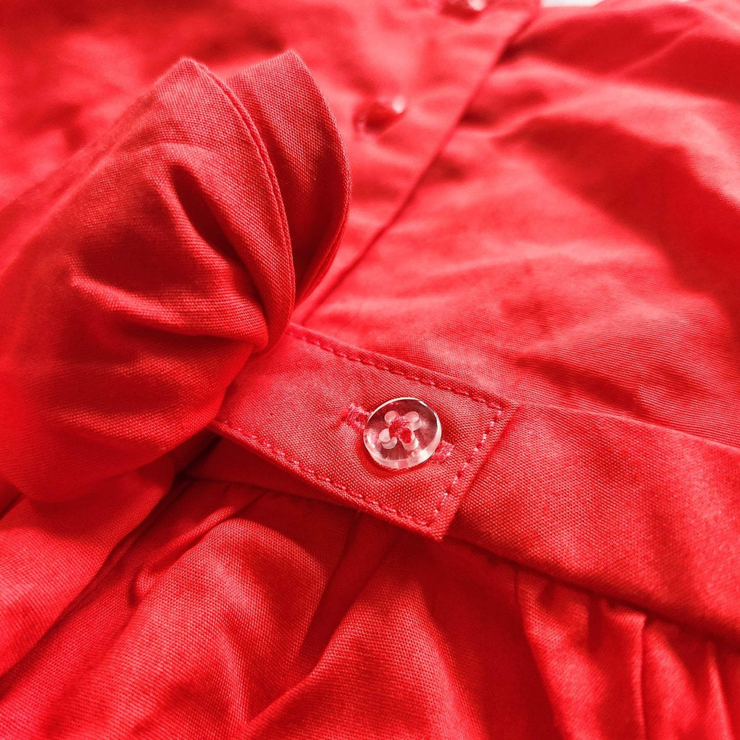 ✨ Janie and Jack Coral & Peach Batiste Baby Dress w/ Bow + Bloomers | Size 6-12M | NWT