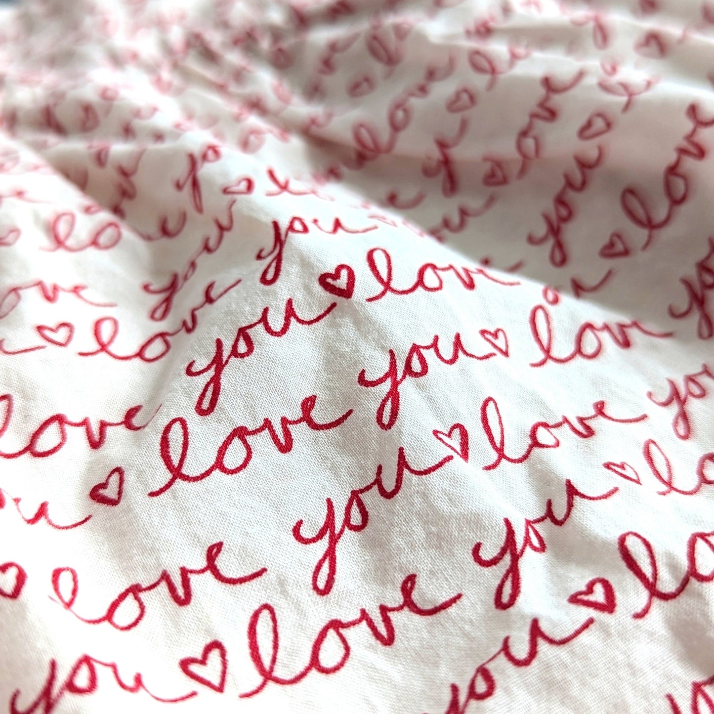 BabyGap “Love You” Hearts Button Blouse Long Sleeve Cotton Shirt | Girl 18–24M