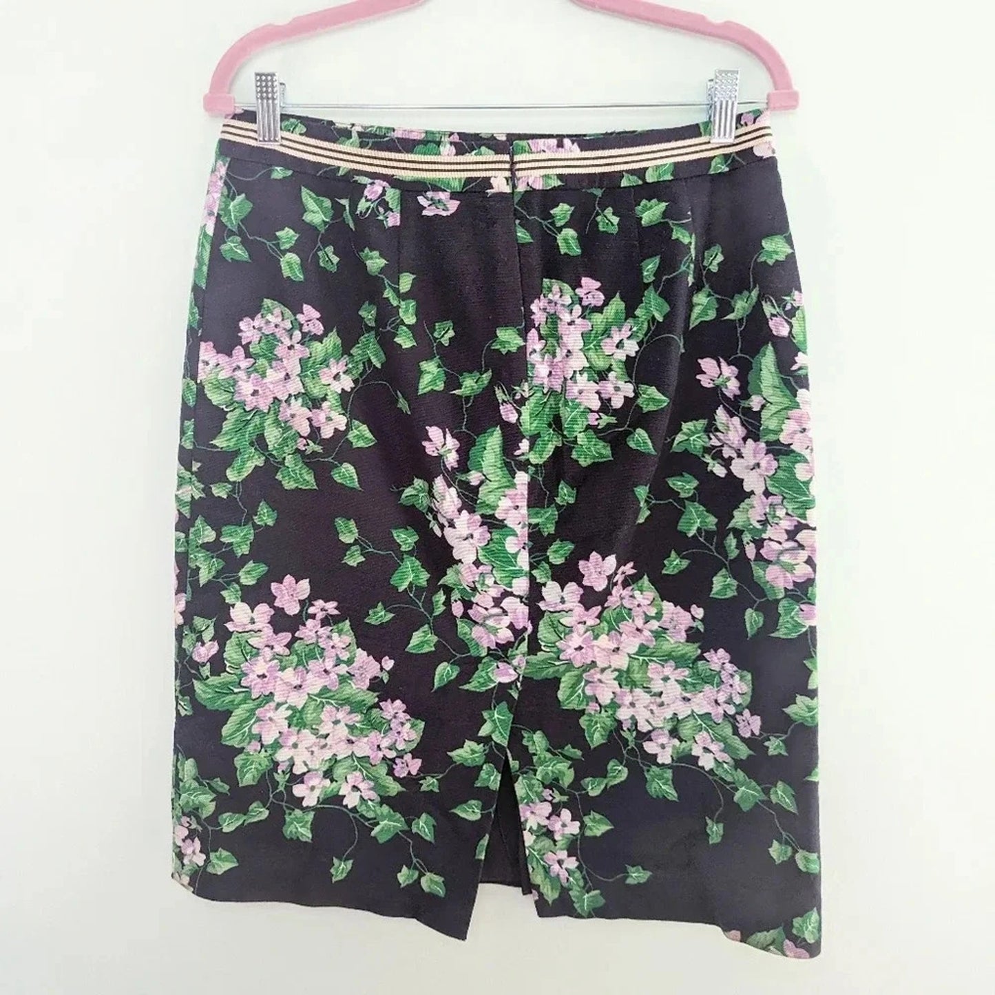 Talbots The Oprah Magazine Collection Hydrangea Pencil Skirt | Women Size 8