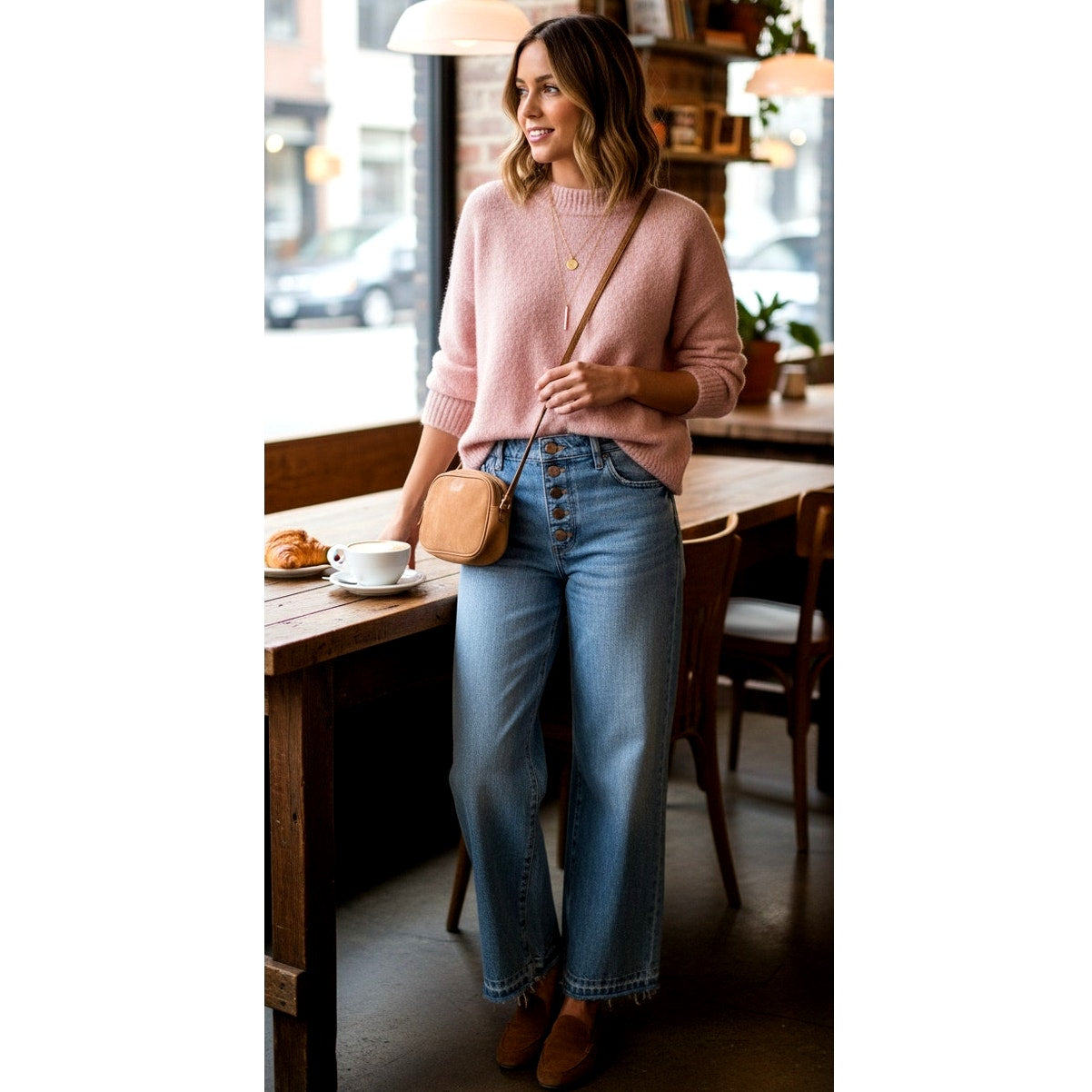 Boden Women’s High-Rise Straight-Leg Jeans | Light Wash Denim | Size 8R US / 12R UK