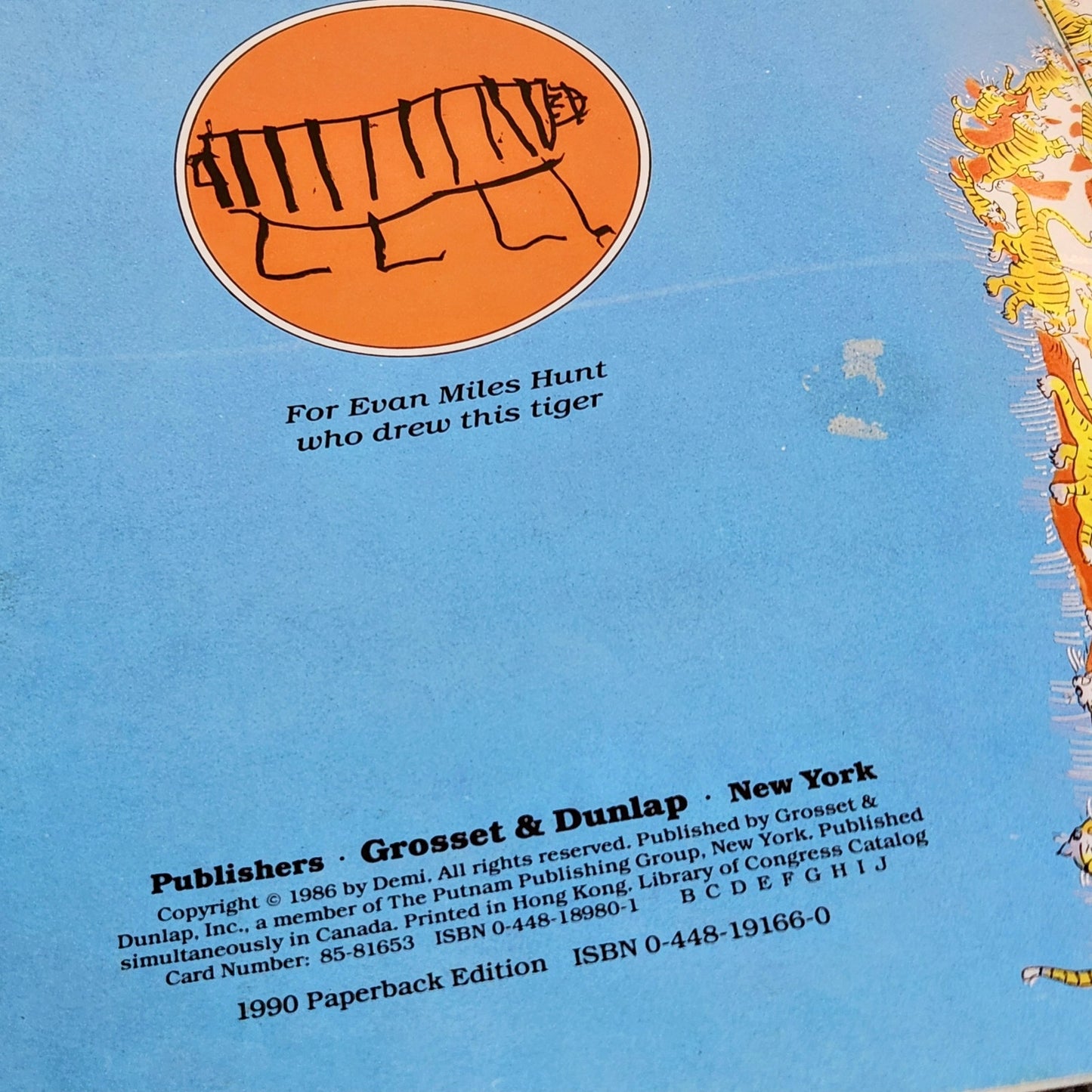 Rare Vintage Children’s Counting Book – “Demi’s Count the Animals 1 2 3” (1990, Grosset & Dunlap) – Illustrated Educational Picture Book