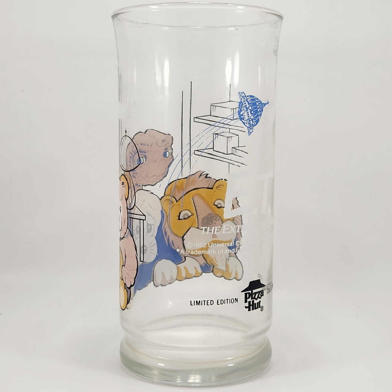 Vintage 1982 E.T. "HOME" Glass | Pizza Hut Limited Edition Collector’s Series