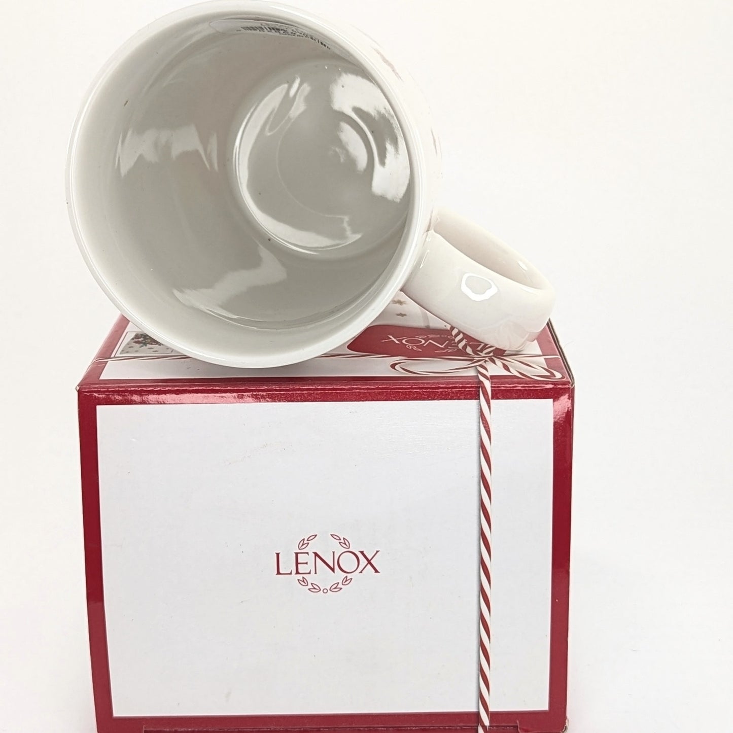 Lenox Christmas Heat Changing Santa Magic Mug – 14 oz Porcelain Holiday Coffee Cup, New in Box | Home