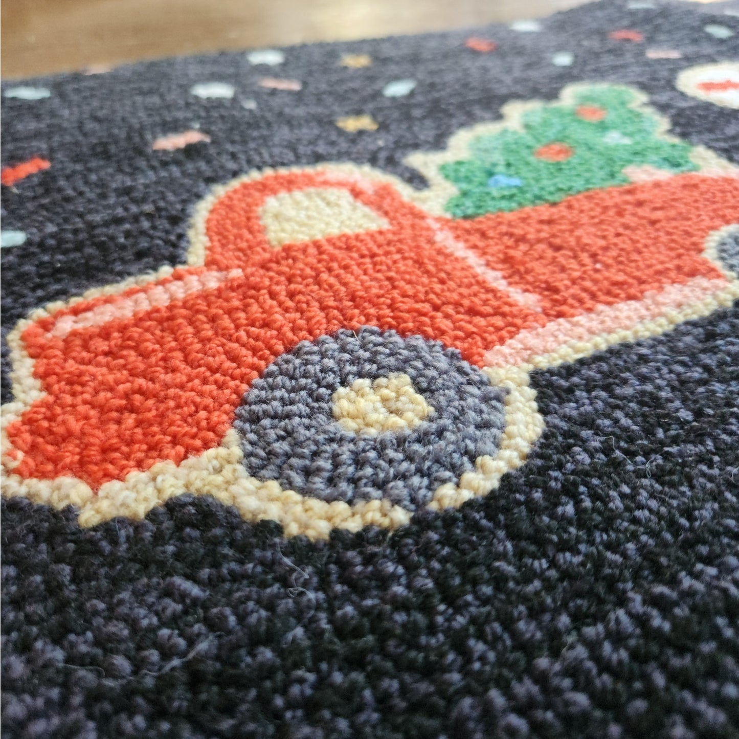 Holiday Truck Confetti Runner Rug – Limited Collector Edition | 20″×60″ (NWT)