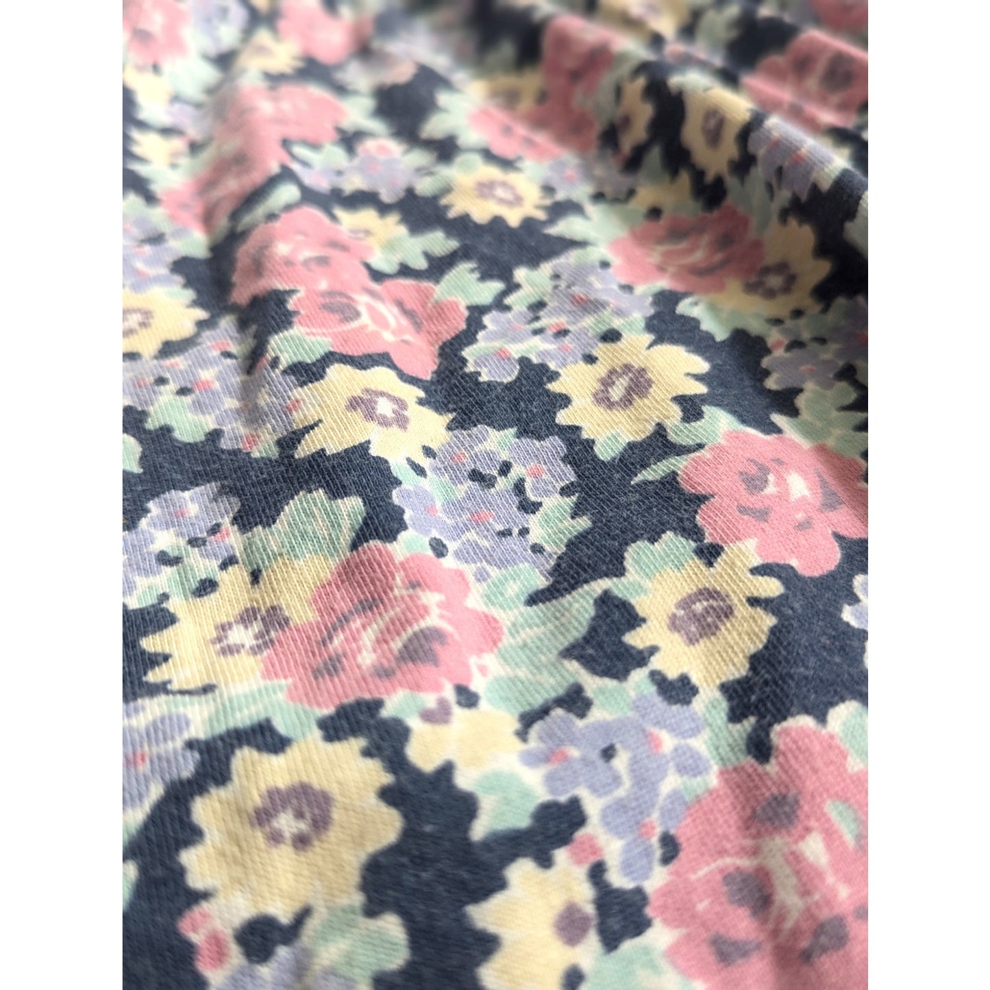 Laura Ashley Mother & Child Vintage 1990s Short Sleeve Floral Dress | Girls 5-6 Years