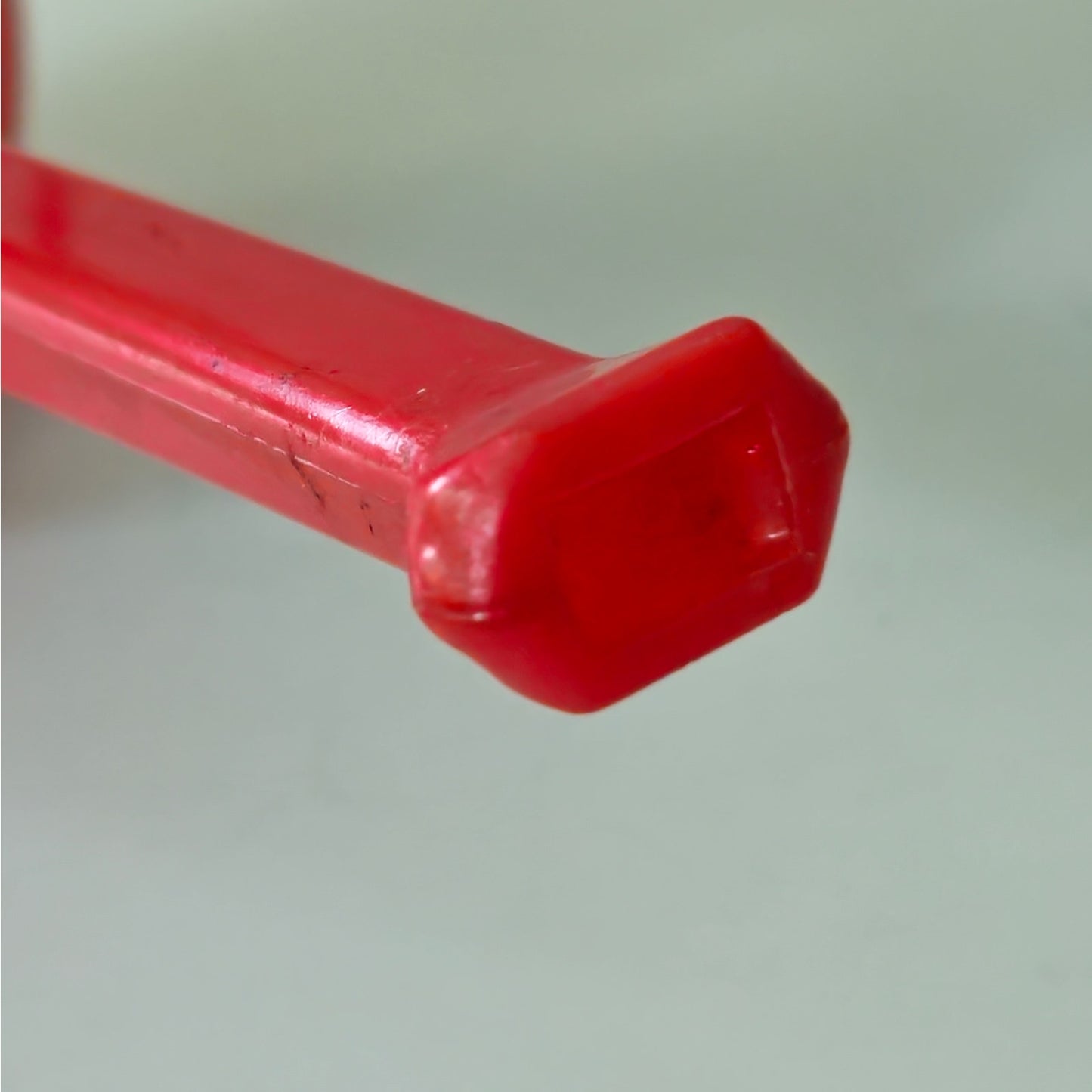 Vintage Snoopy Peanuts Bubble Blower Toy | 1960s–70s Red Plastic Collectible
