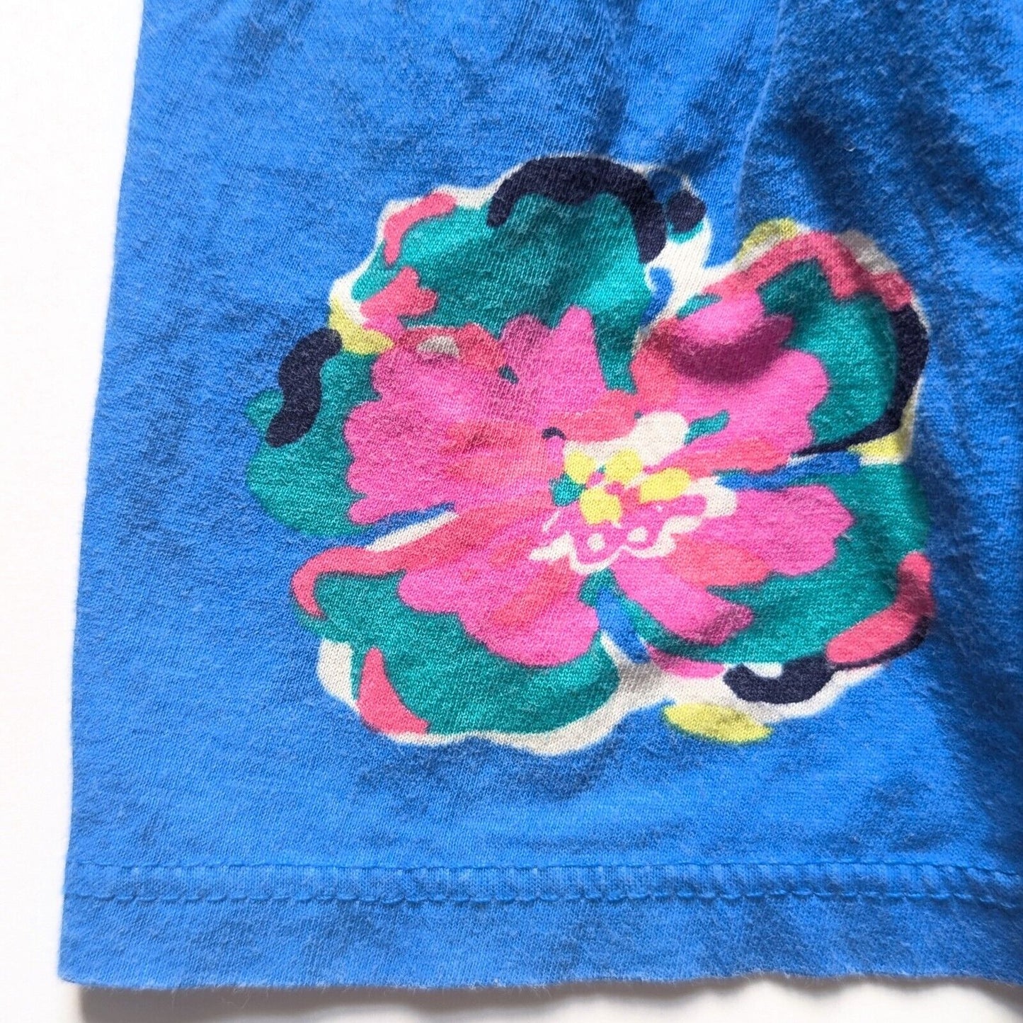 🌸 Lilly Pulitzer Girls Evelyn Dress – Royce Blue Corsage Print – Toddler Girls Size XS 2–3 2T🌸