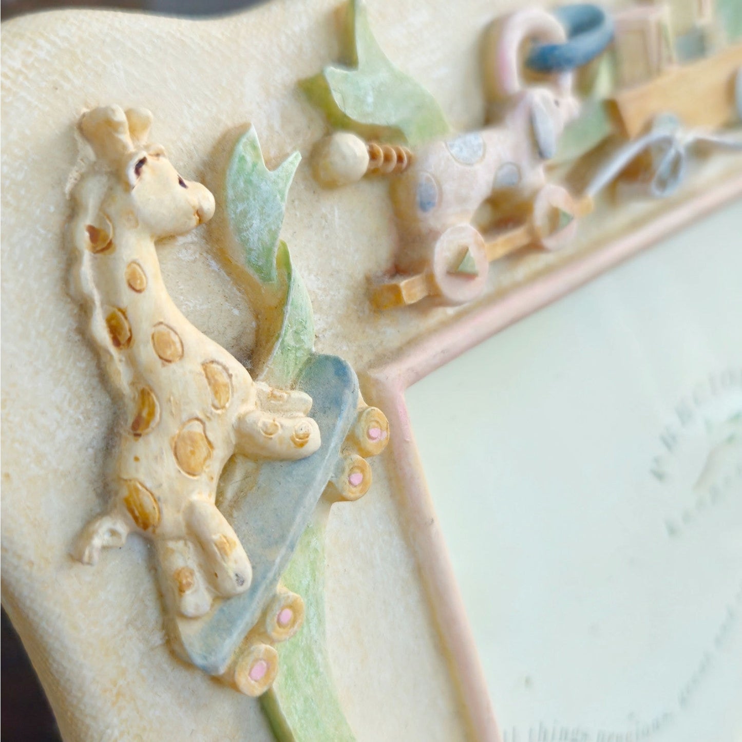 Vintage Russ Berrie “Precious Keepsakes” Nursery Frame 4x6