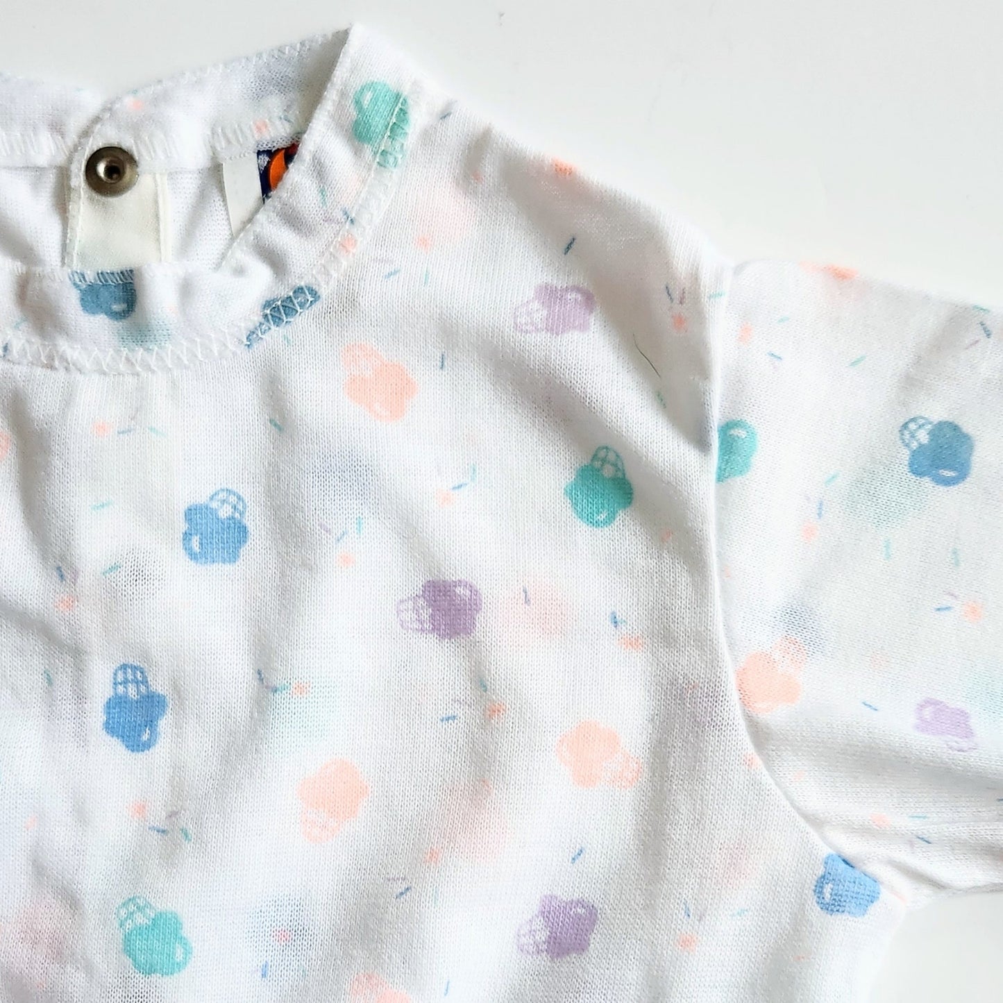 Vintage Carter's 1980s Ice Cream Toddler Pajamas | Size 2T