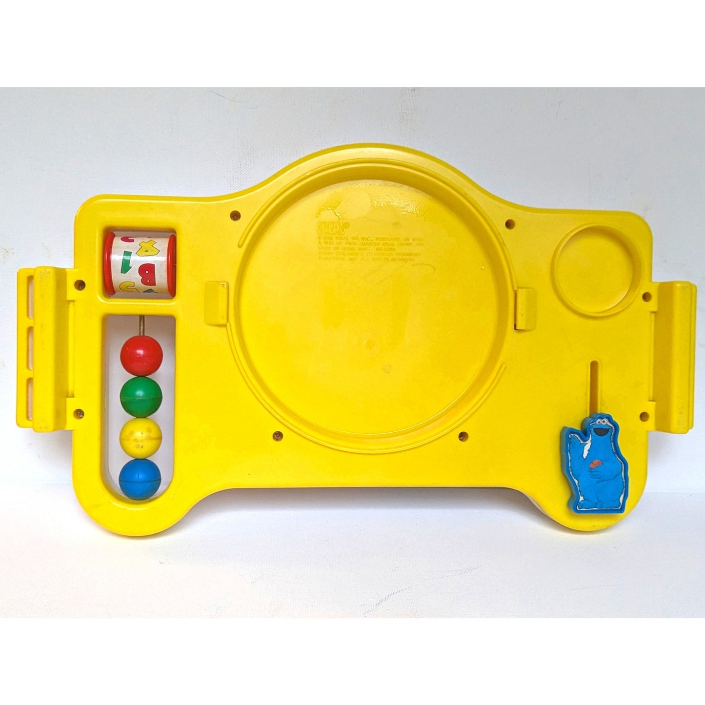 🧸 Vintage 1986 Sesame Street Reversible Activity Center & Food Tray by Muppets, Inc.