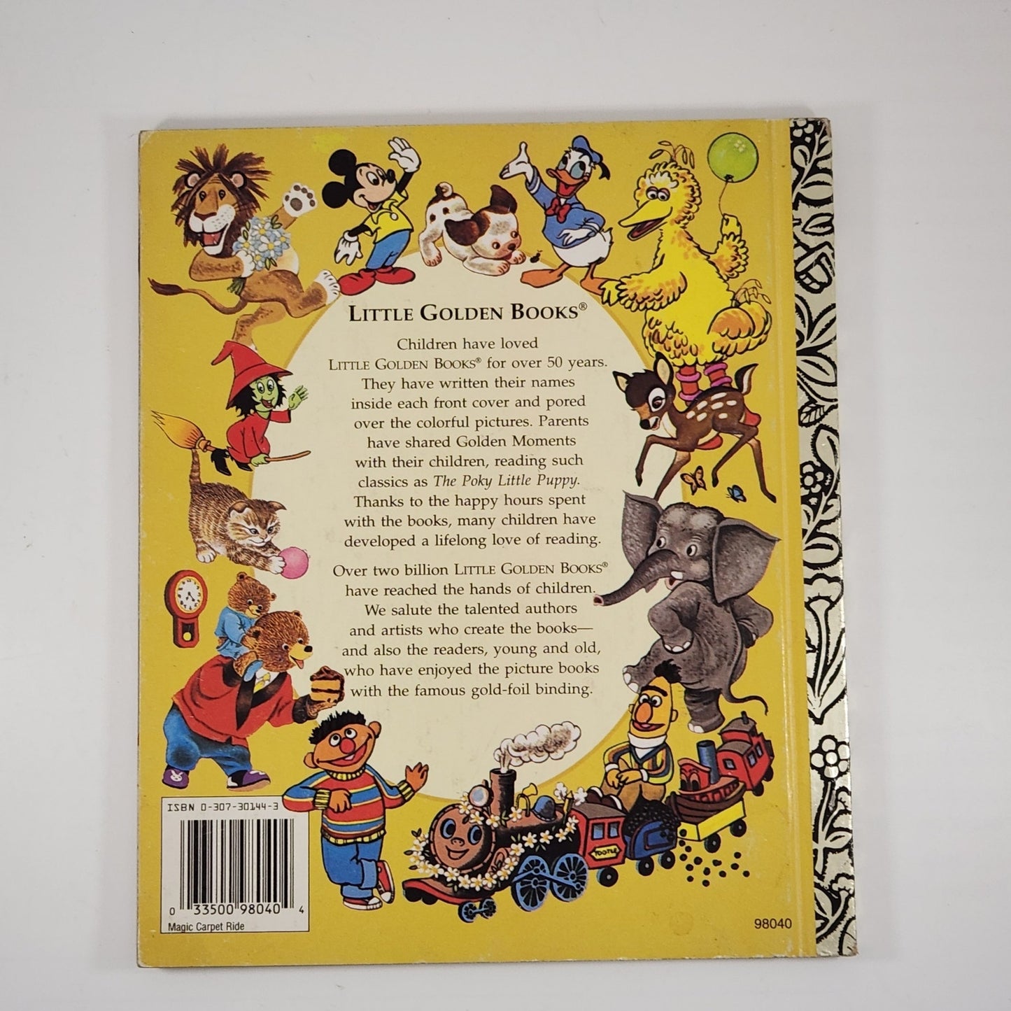 Aladdin & The Magic Carpet Ride | Vintage 1992–1993 Little Golden Books Set