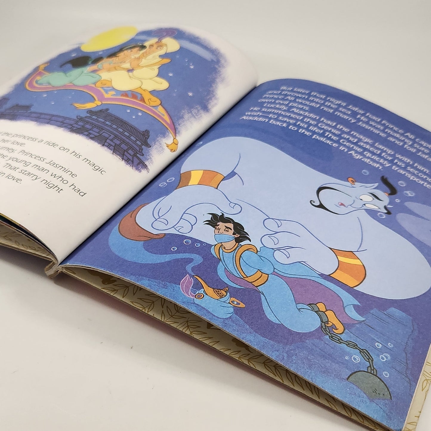 Aladdin & The Magic Carpet Ride | Vintage 1992–1993 Little Golden Books Set