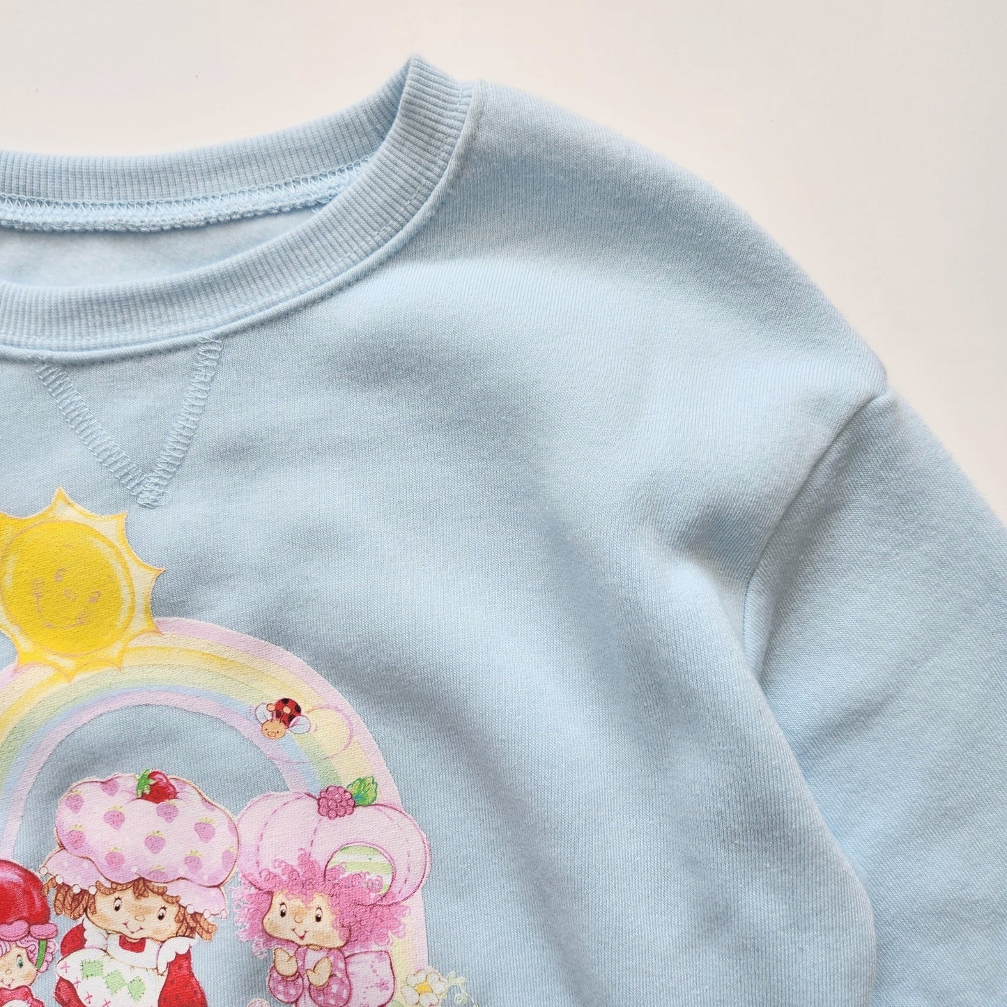 Strawberry Shortcake Kids Crewneck Sweatshirt NWT – Light Blue