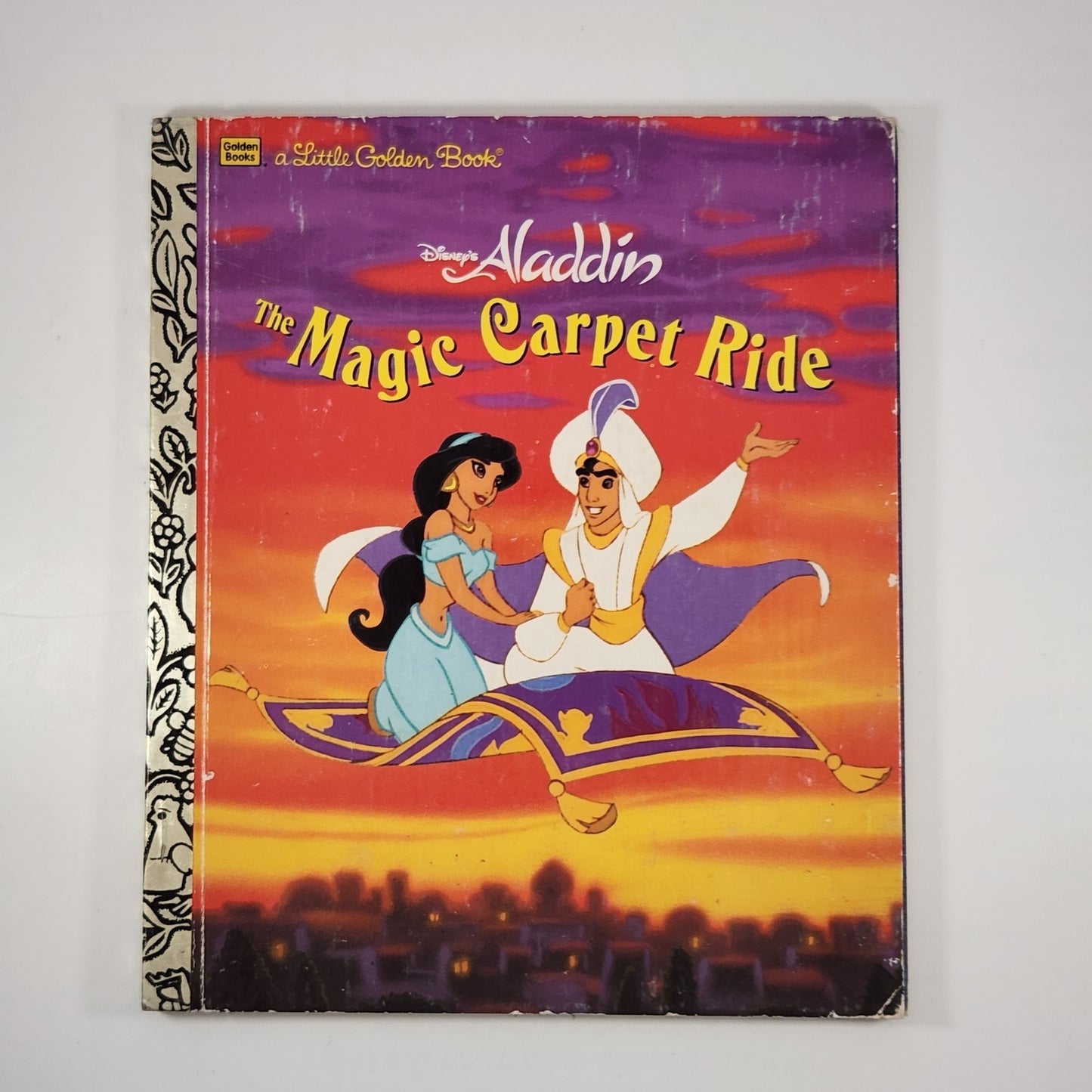 Aladdin & The Magic Carpet Ride | Vintage 1992–1993 Little Golden Books Set