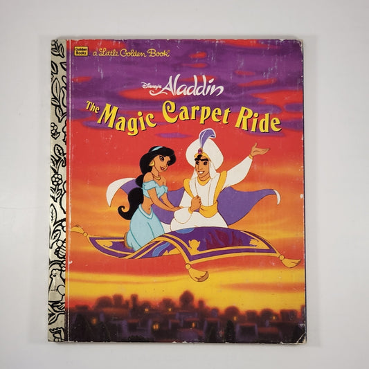 Aladdin & The Magic Carpet Ride | Vintage 1992–1993 Little Golden Books Set