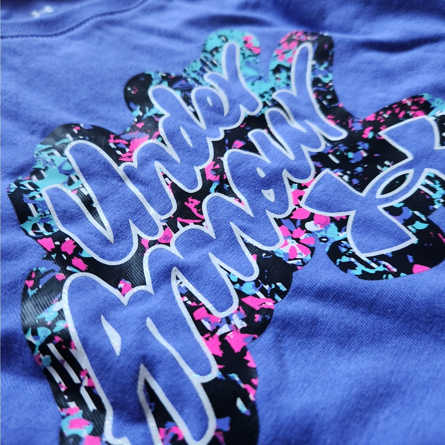 Girls Long Sleeve Peplum Top | Violet Storm | Size 6 NWT