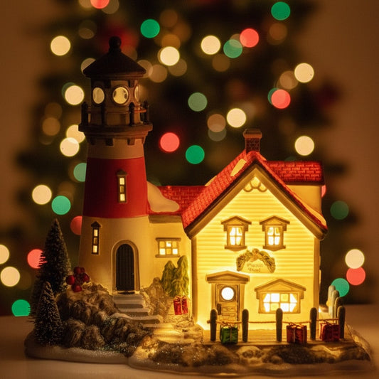 Department 56 – Pigeonhead Lighthouse (1994), New England Village Series