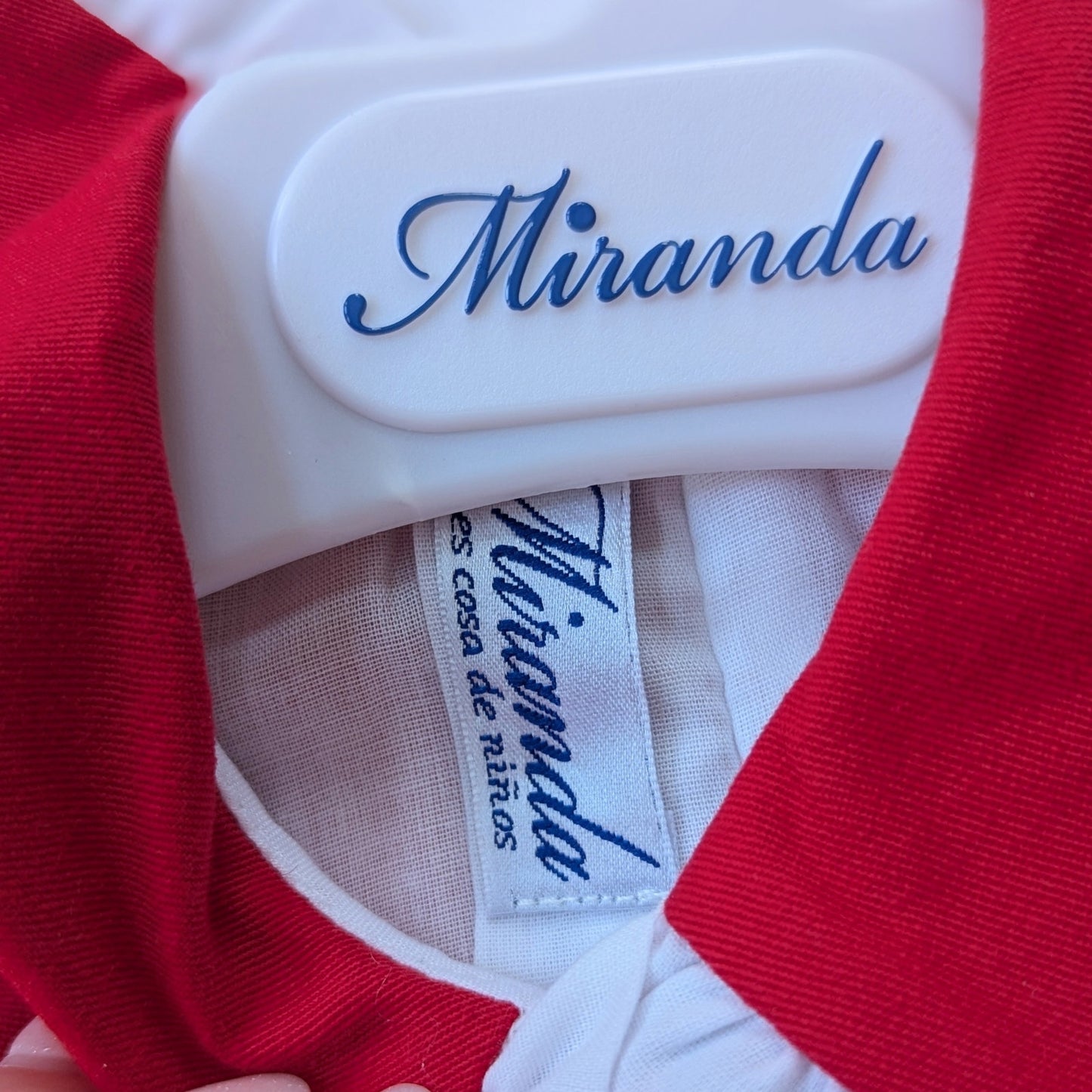 Miranda Baby Girl Red Ruffle Dress | Holiday Christmas Outfit | Size 24M NWT