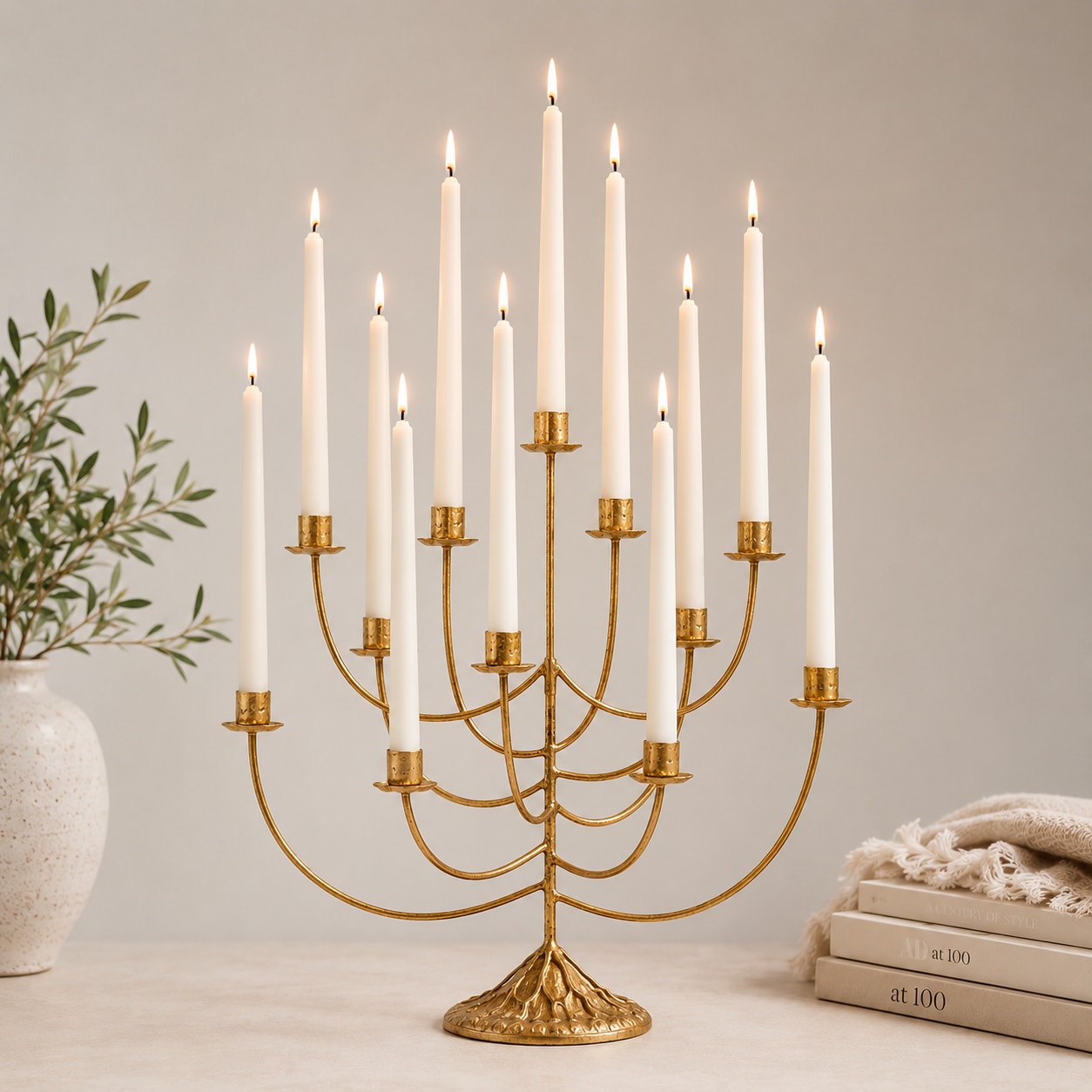 Anthropologie BHLDN Willow 13-Light Candelabra