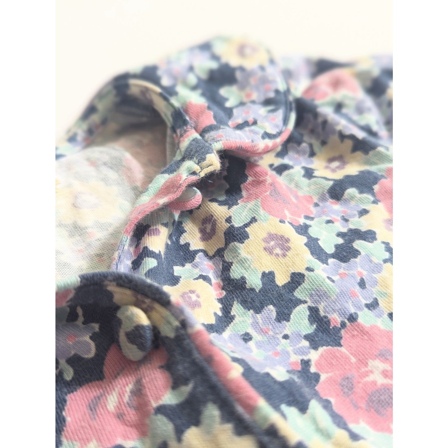 Laura Ashley Mother & Child Vintage 1990s Short Sleeve Floral Dress | Girls 5-6 Years