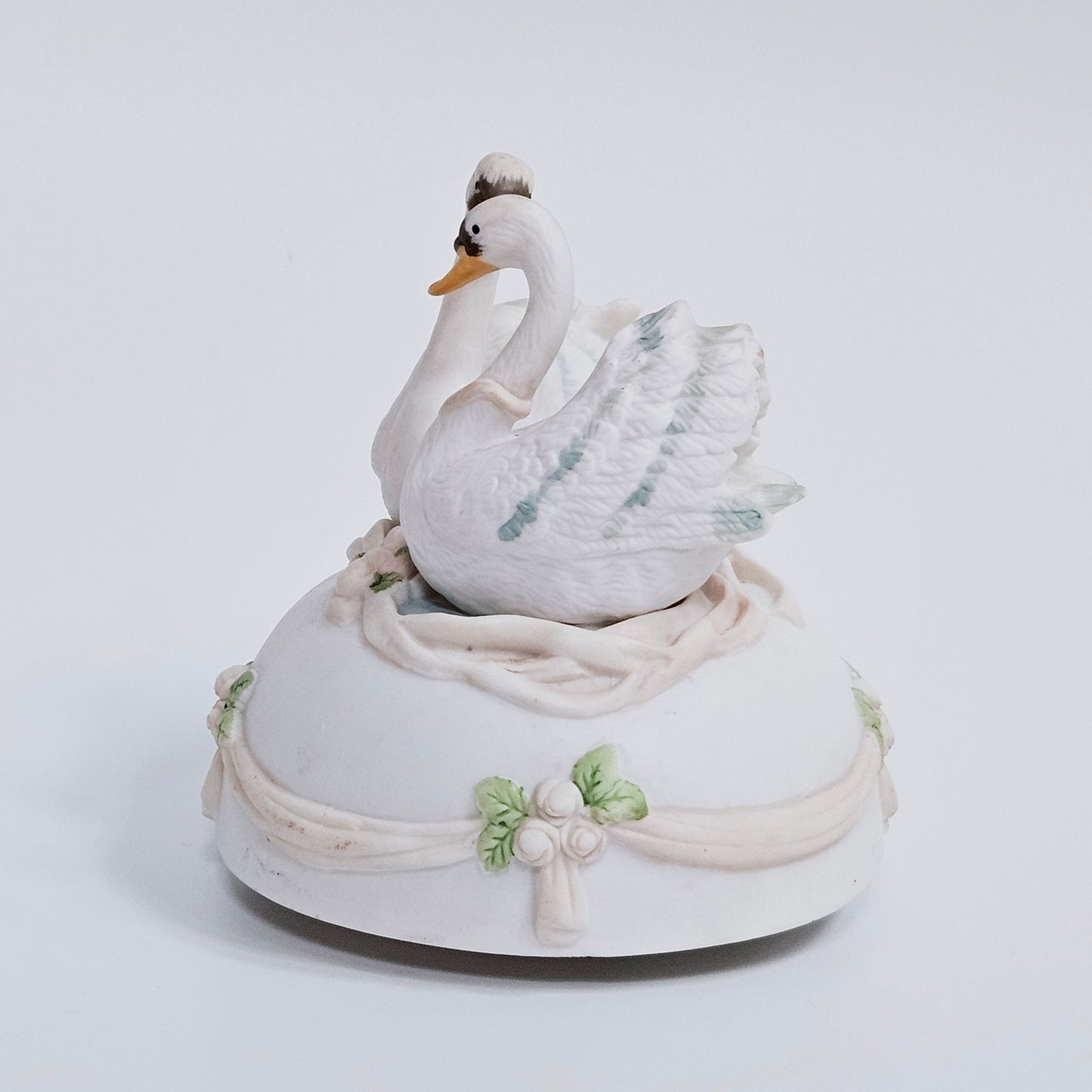1990 San Francisco Music Box Co Swans Fur Elise