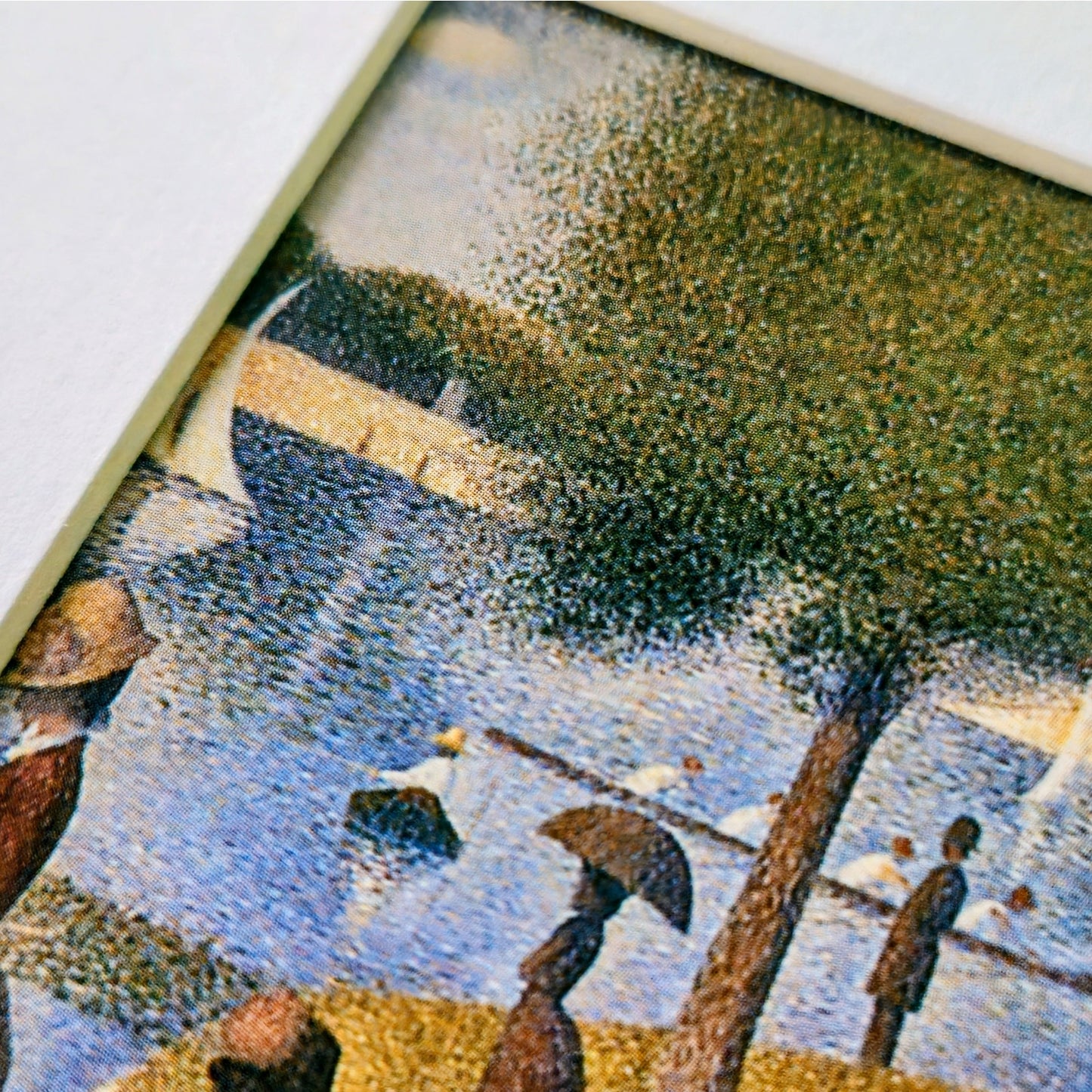 A Sunday Afternoon on the Island of La Grande by Seurat | Seine Framed Print