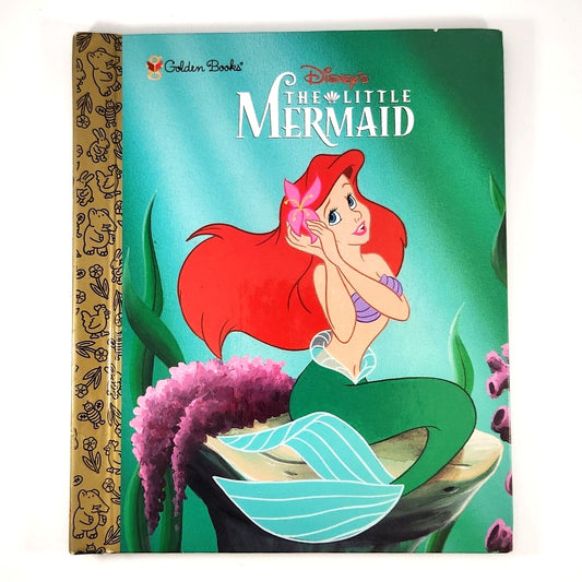 Disney’s The Little Mermaid | 1989 Little Golden Book | Near Mint First Edition