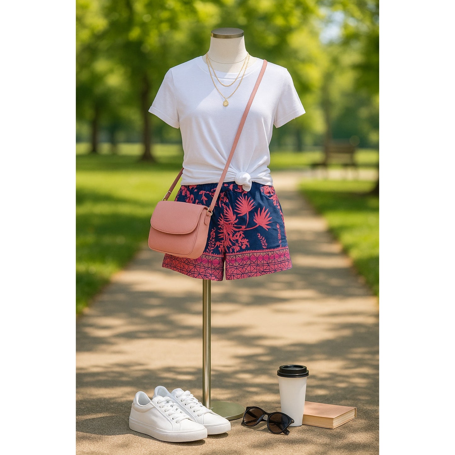 Lilly Pulitzer Katia Shorts | Indigo Night Caw Tropical Print | Women's Size Small