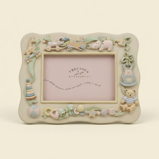 Vintage Russ Berrie “Precious Keepsakes” Nursery Frame 4x6