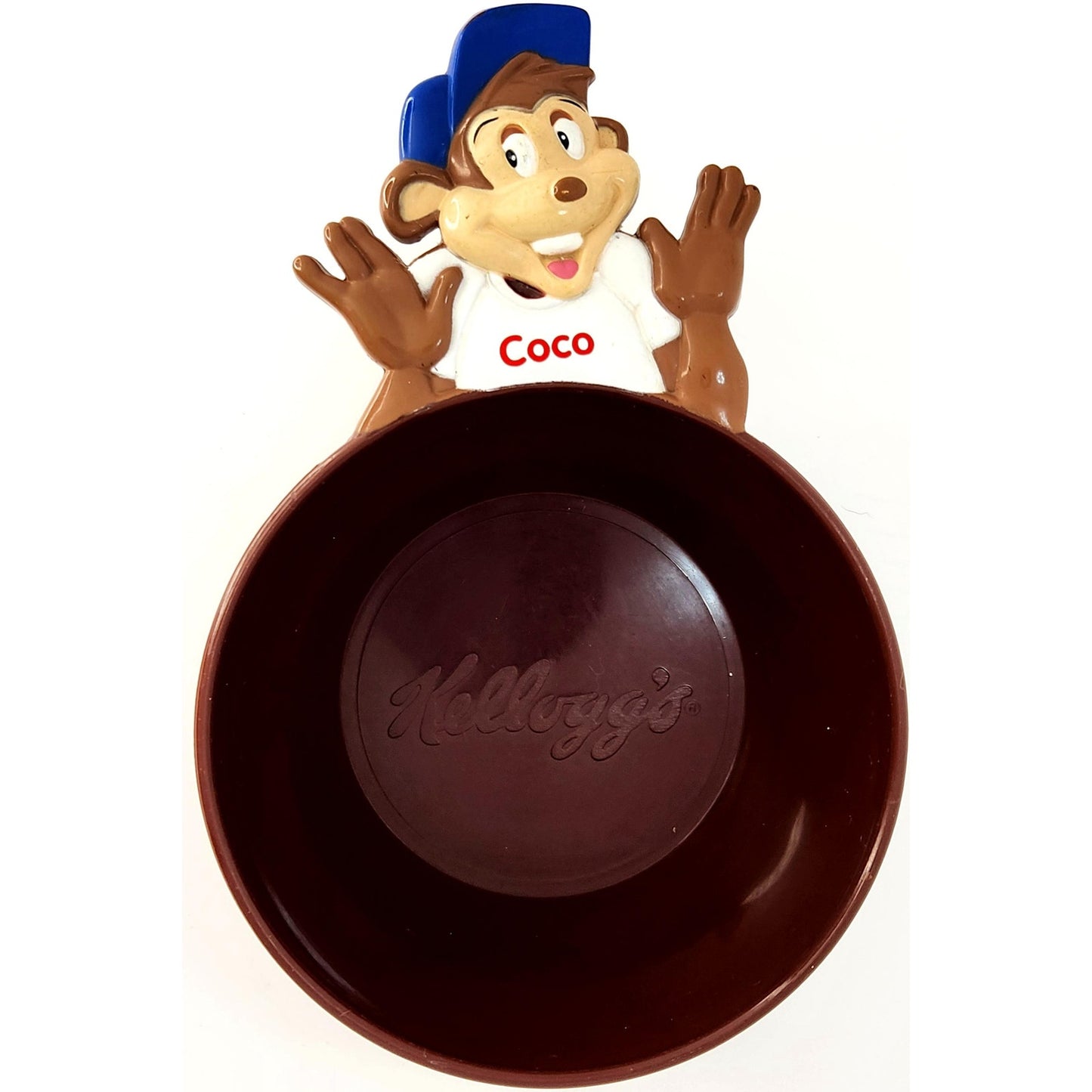 Kellogg's Vintage 1990s Plastic Mascot Cereal Bowls | Coco the Monkey & Toucan Sam | Kids Home