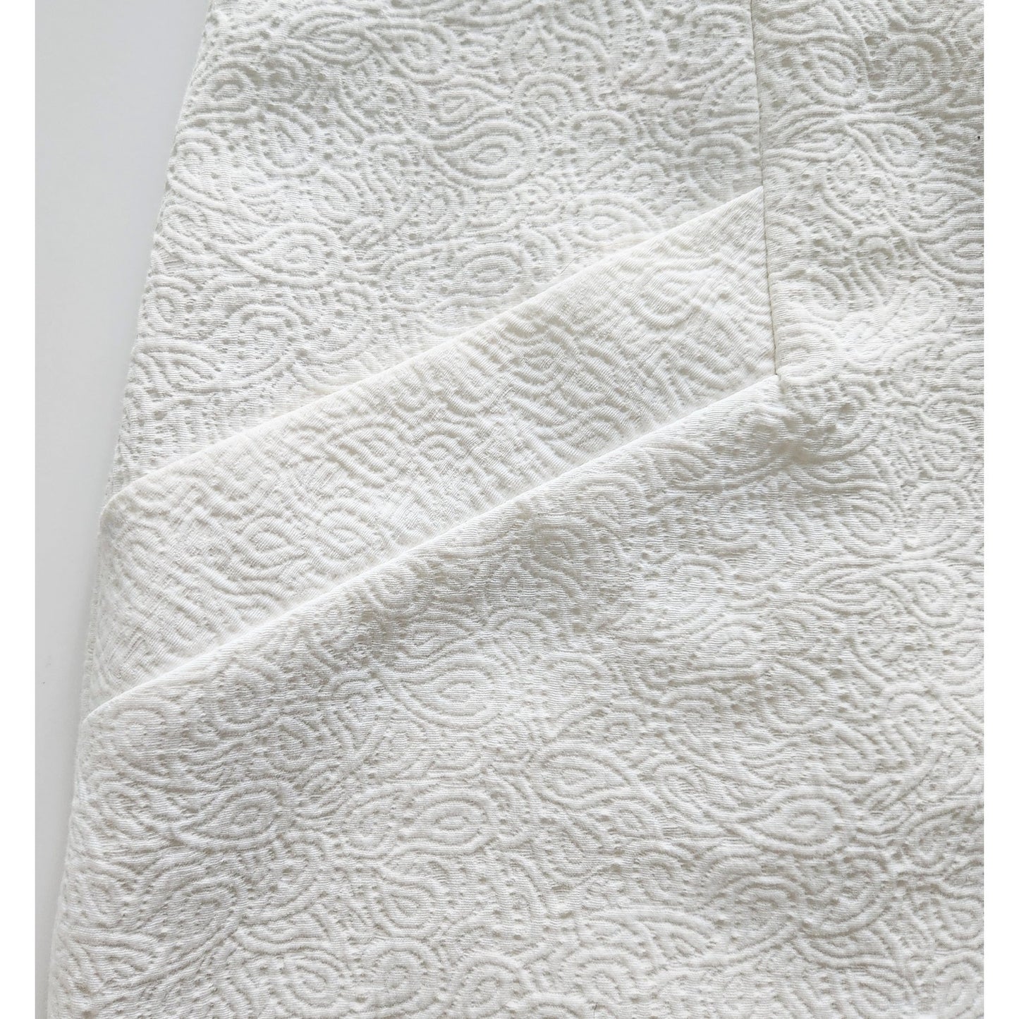 Southern Tide Ivory Matelassé Shift Dress Women’s Size 6 | Sleeveless Pockets Classic Preppy