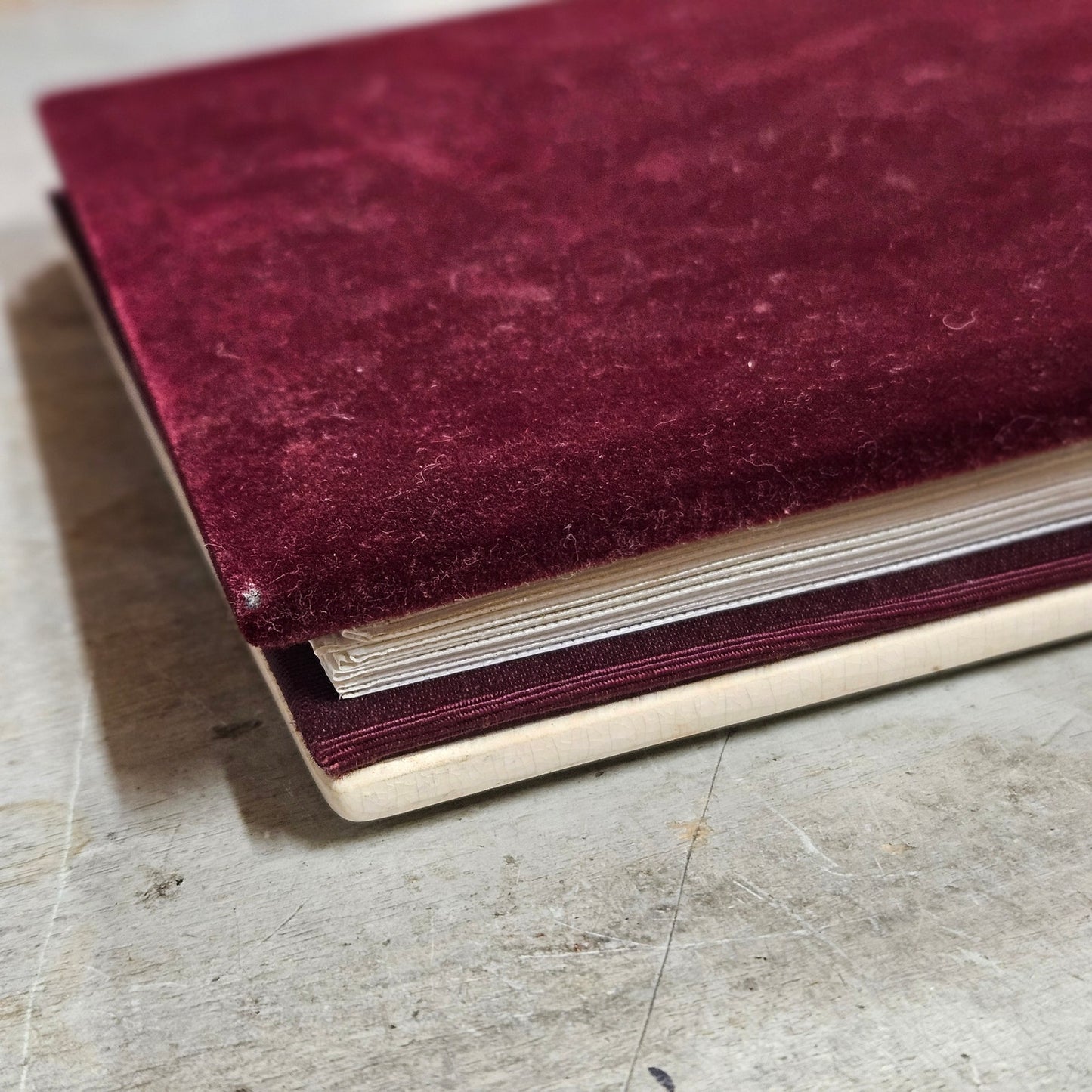 1980s Rose Photo Album Memory Book
