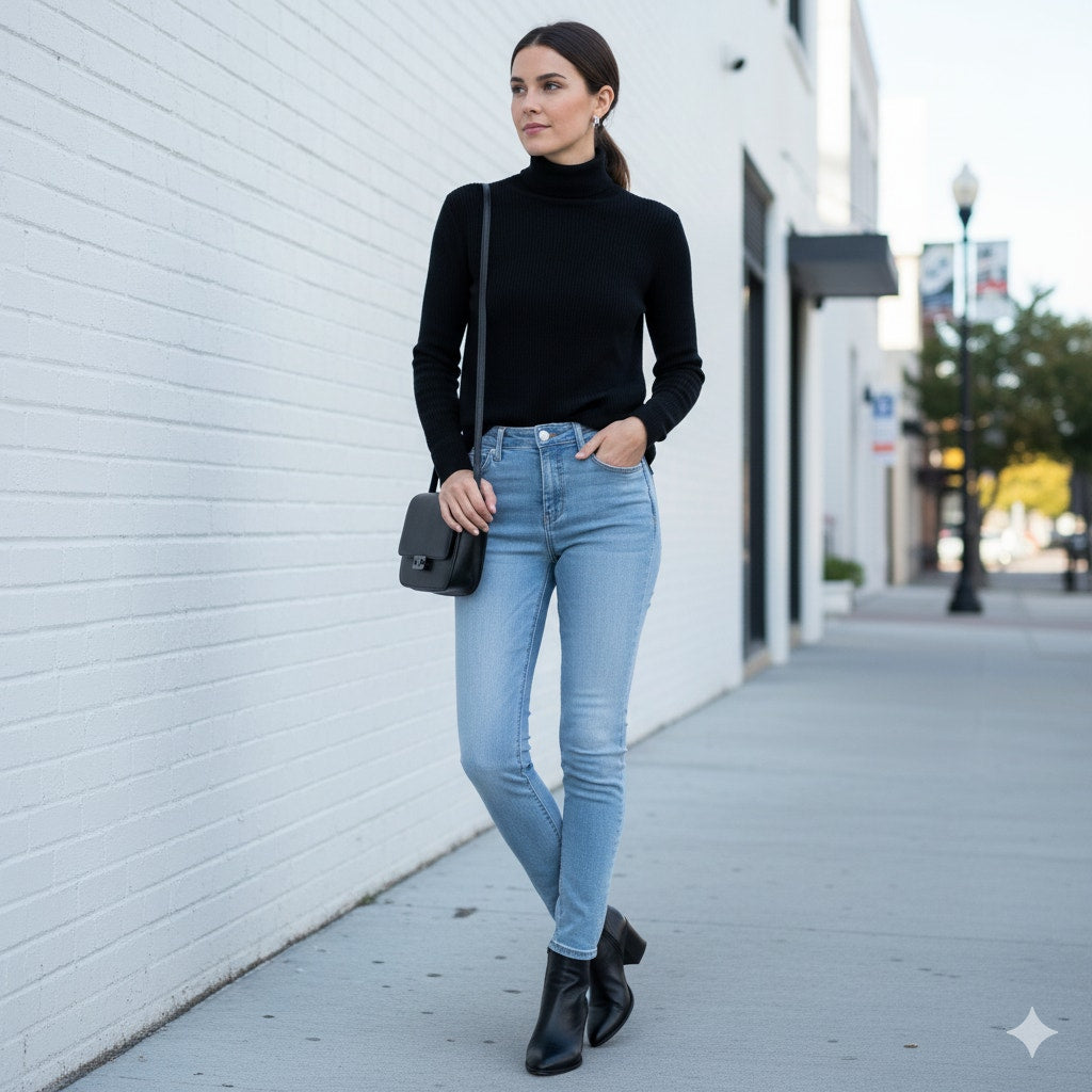 High Rise Bridgette Skinny Jean Light Wash Zip Fly | Women's 8 / 29