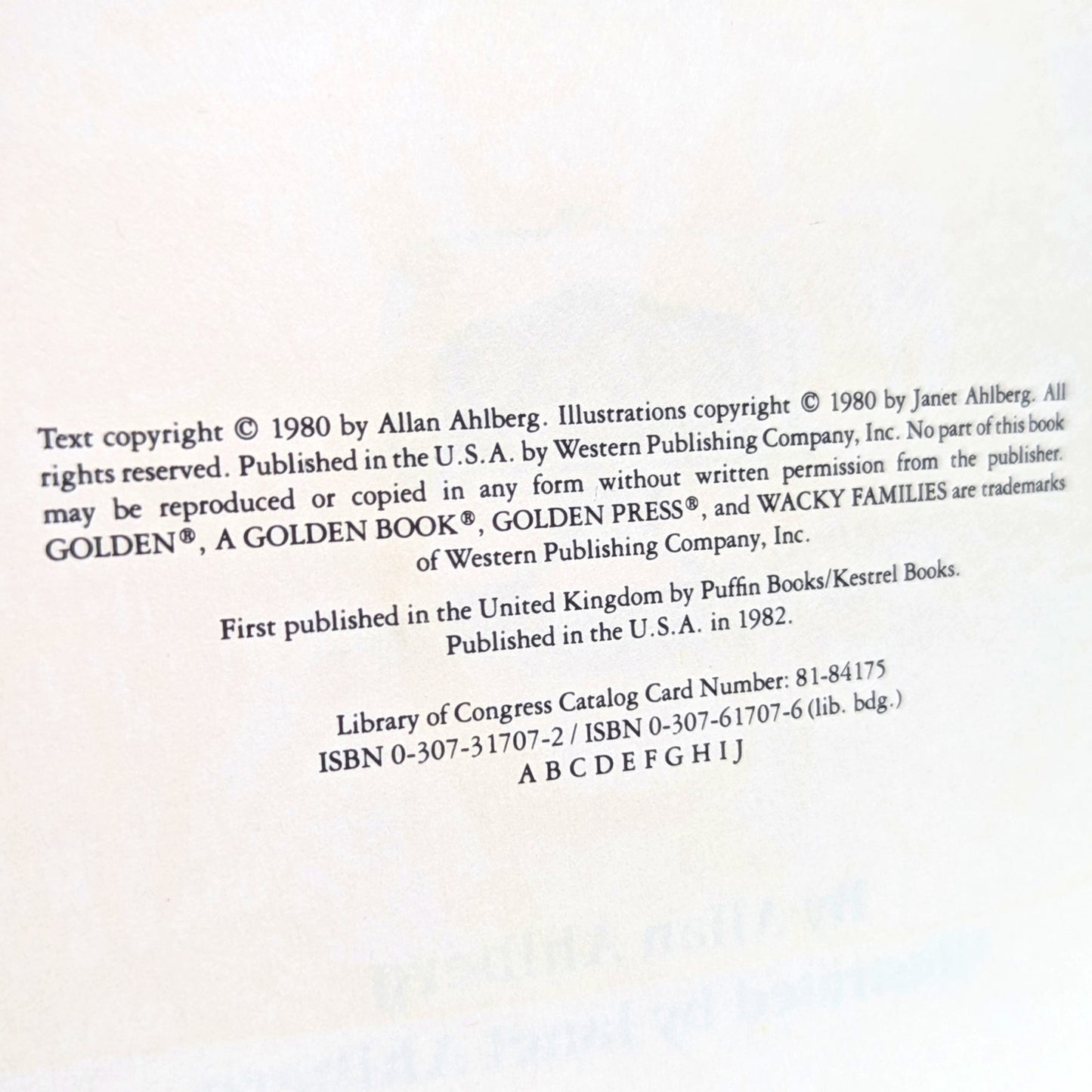 Vintage 1982 Golden Book – Mrs. Wobble the Waitress | Wacky Families | Allan Ahlberg, Janet Ahlberg | Classic Humor Children’s Book