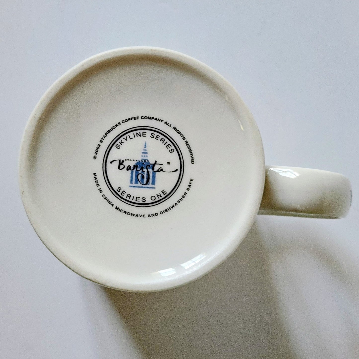 RARE Vintage 2002 Starbucks Barista Skyline Series One Mug – ATLANTA / HOTLANTA