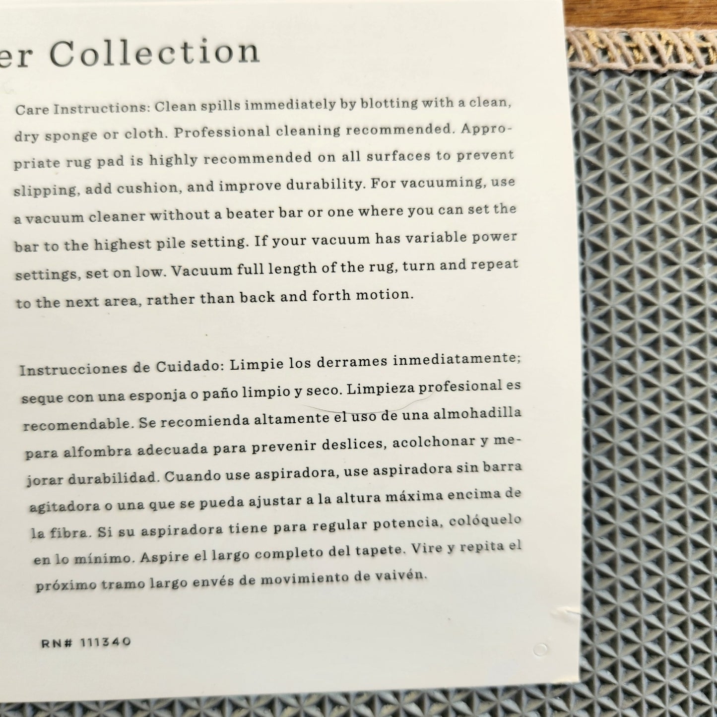 Atelier Collection Garden Party Multi Accent Rug – 2′3″ × 3′9″ (NWT)