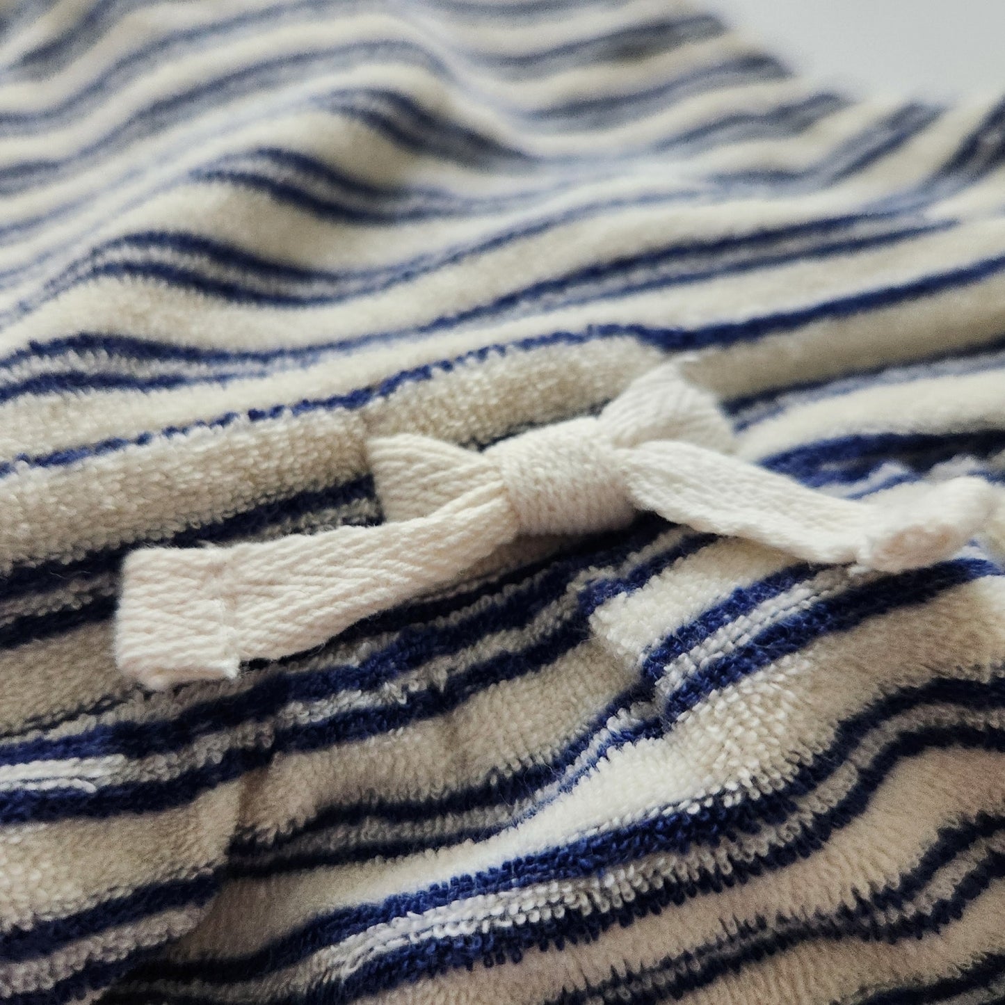 Janie and Jack Adjustable Baby Striped Terry Cloth Overall Size 6-12 months