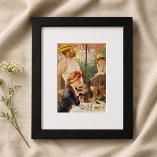 Luncheon of the Boating Party by Renoir | Impressionist Seine River Framed Print