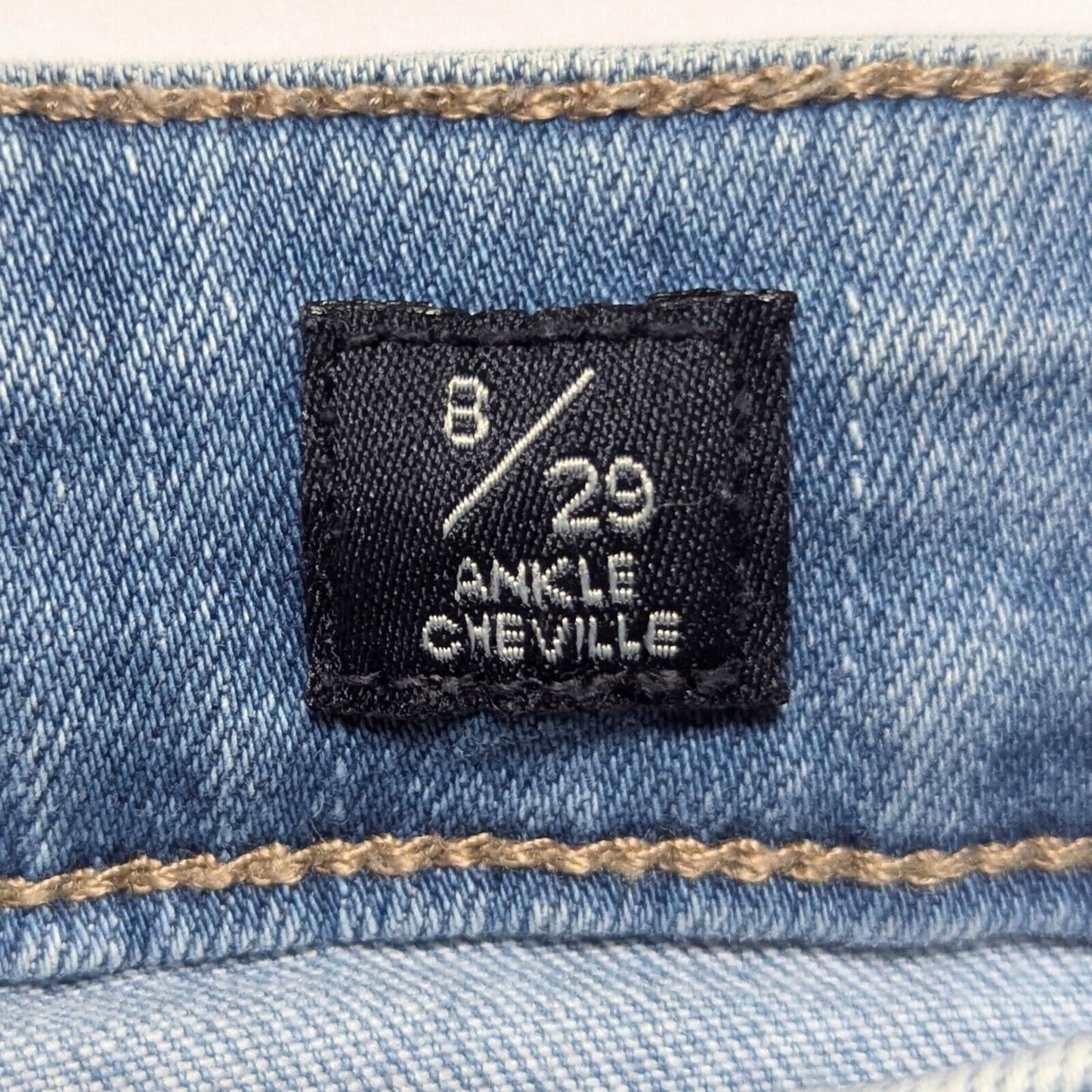 High Rise Bridgette Skinny Jean Light Wash Zip Fly | Women's 8 / 29