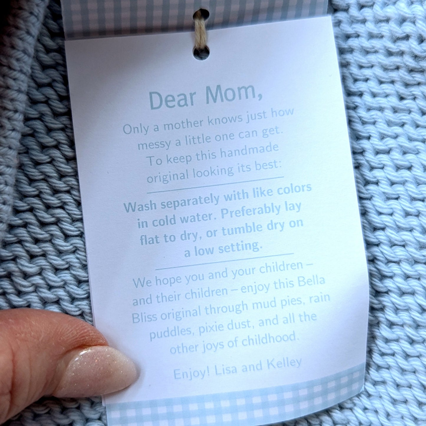 Bella Bliss Baby Blue Hooded Knit Cardigan w/ Pom Pom Buttons & Tassel | Size 18M | NWT