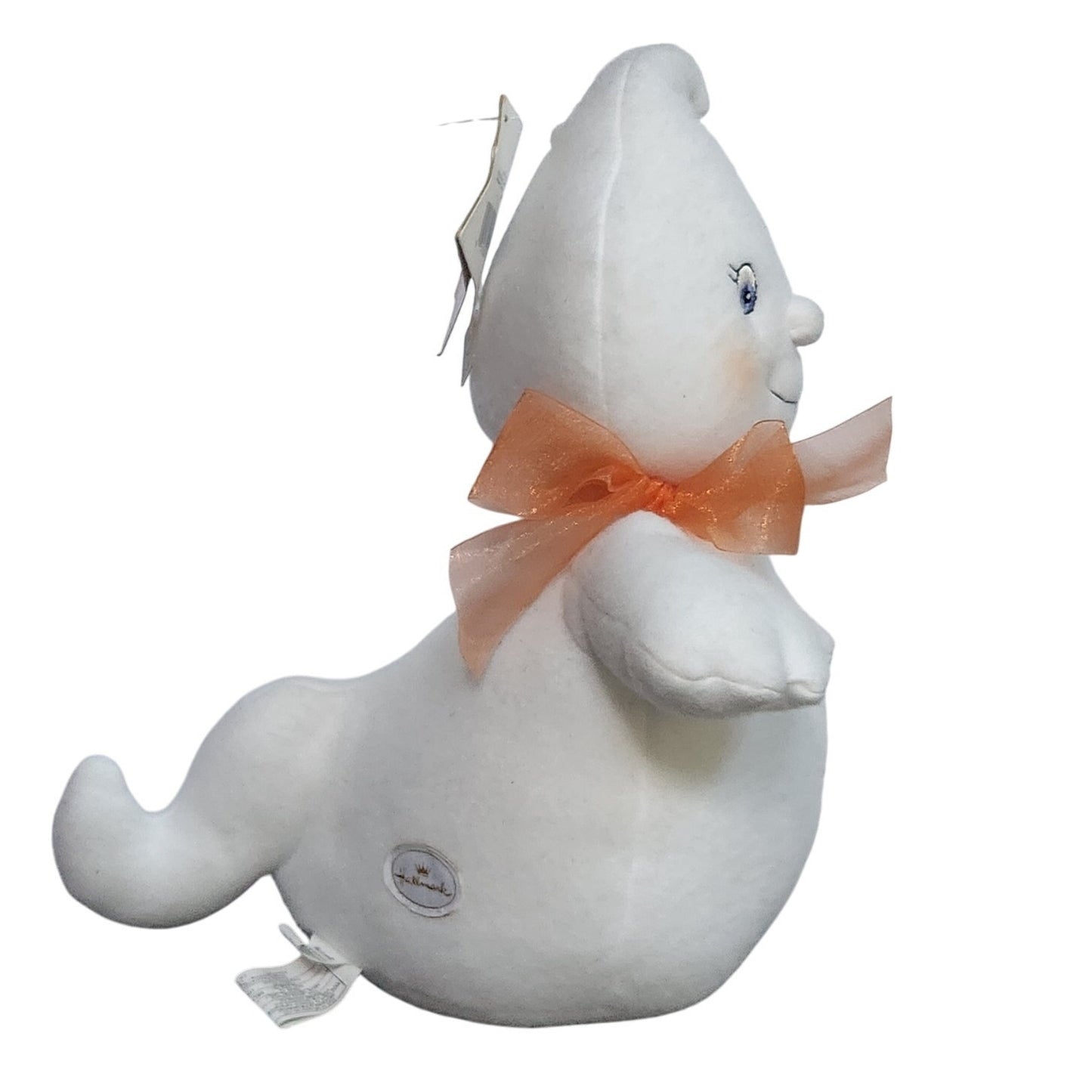 Vintage Y2K Hallmark “Glimmer the Ghost” Plush — Spooky Cute Kids Halloween Collectible