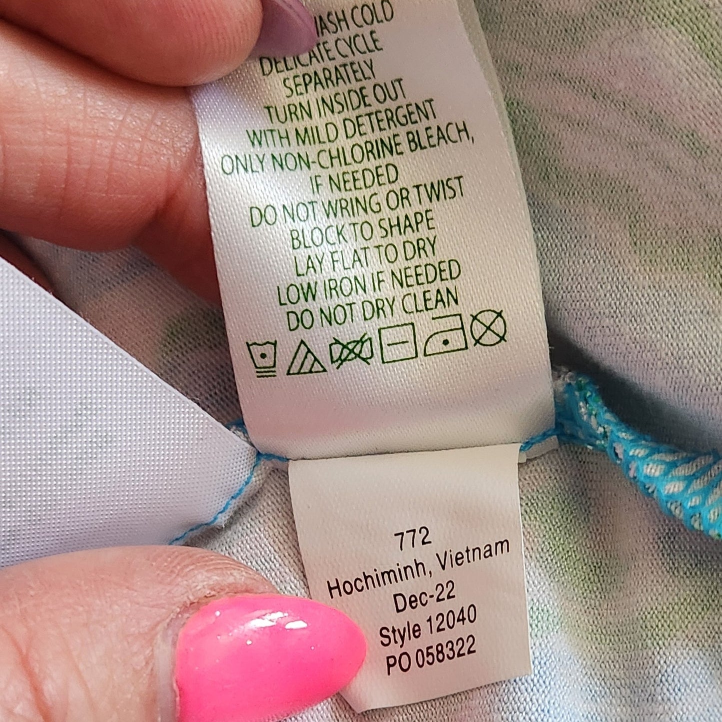 Lilly Pulitzer Women's Brantley Midi Wrap Dress Cumulus Blue Chick Magnet Size Large