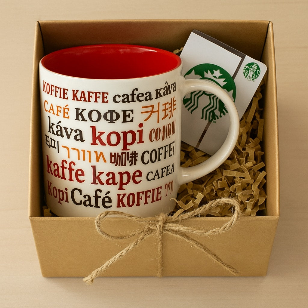Starbucks Multilingual Mug “Coffee” Around the World International Languages | Home