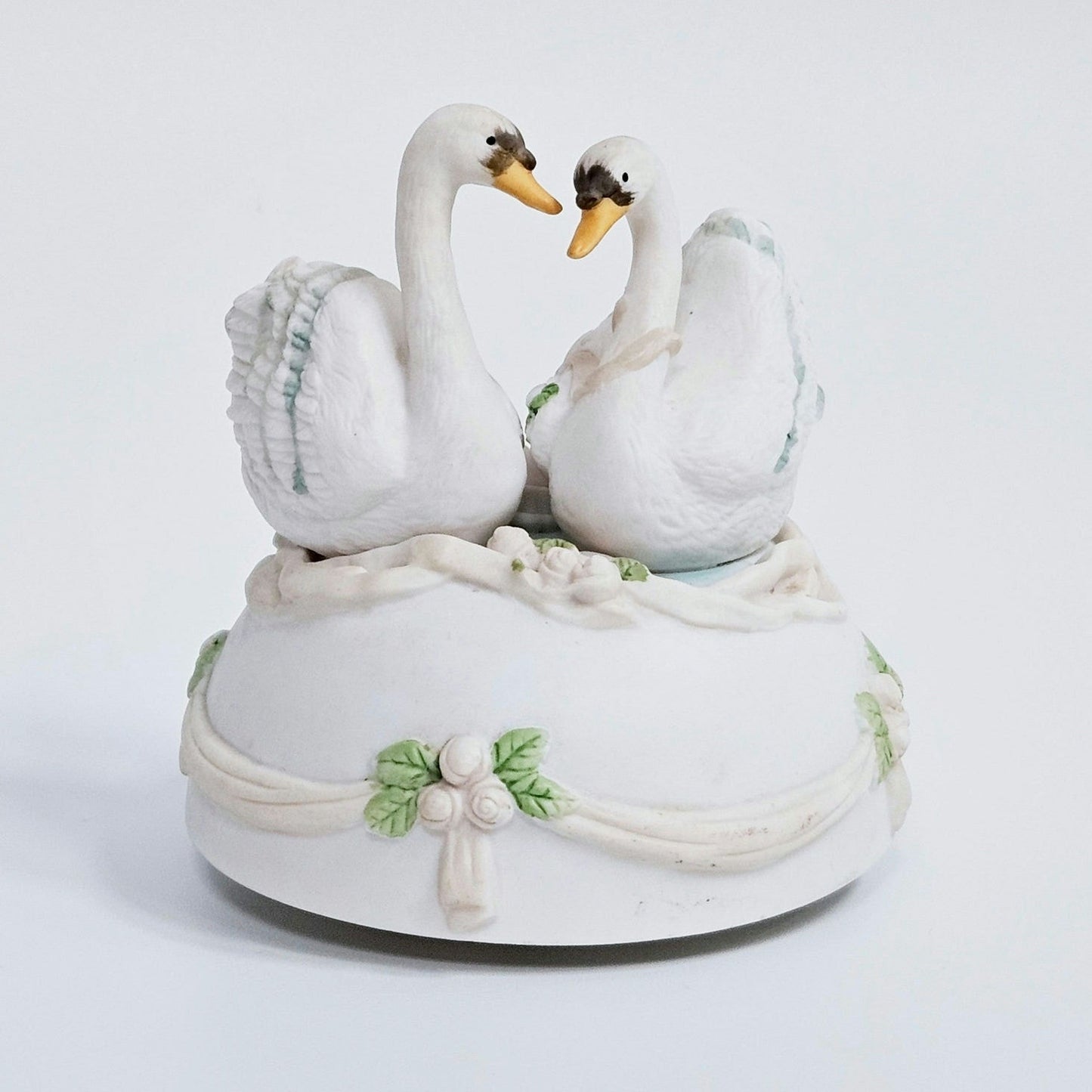 1990 San Francisco Music Box Co Swans Fur Elise