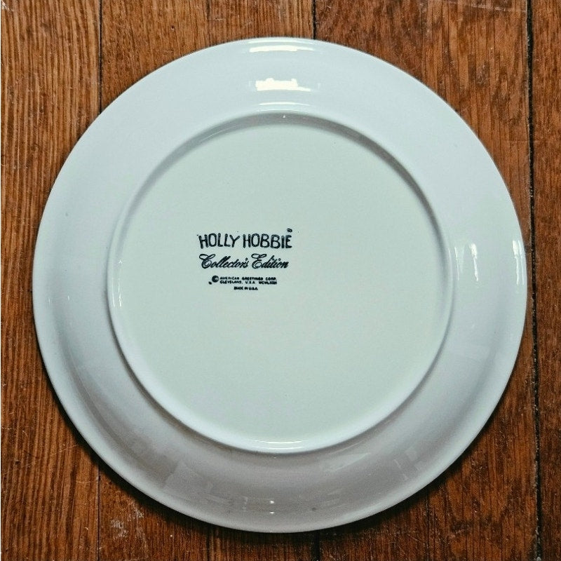 1972 Holly Hobbie Love Decorative Plate