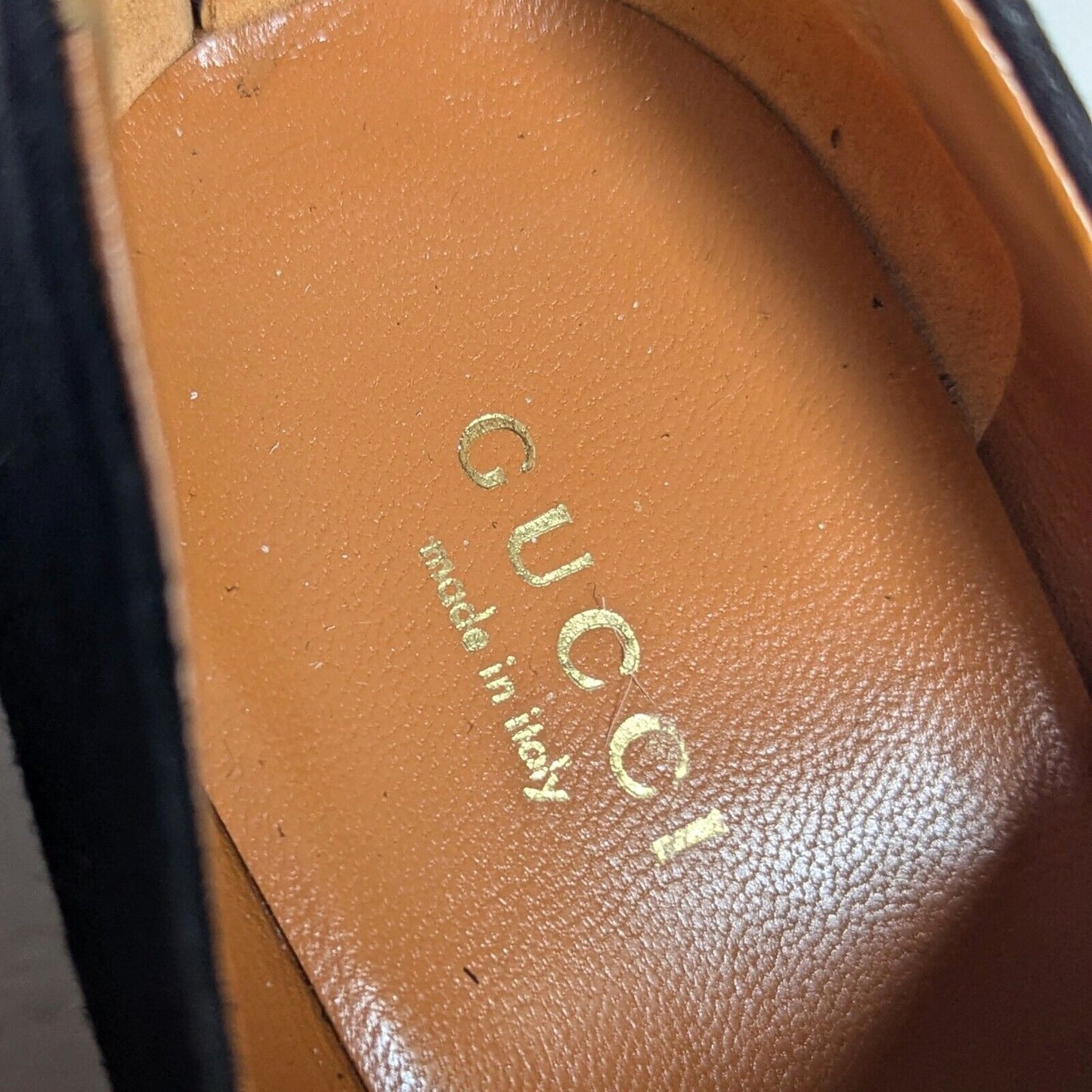 Gucci Betty High Heel Platform Bootie Size 36.5 | 6.5 Black Suede Bamboo Tassel