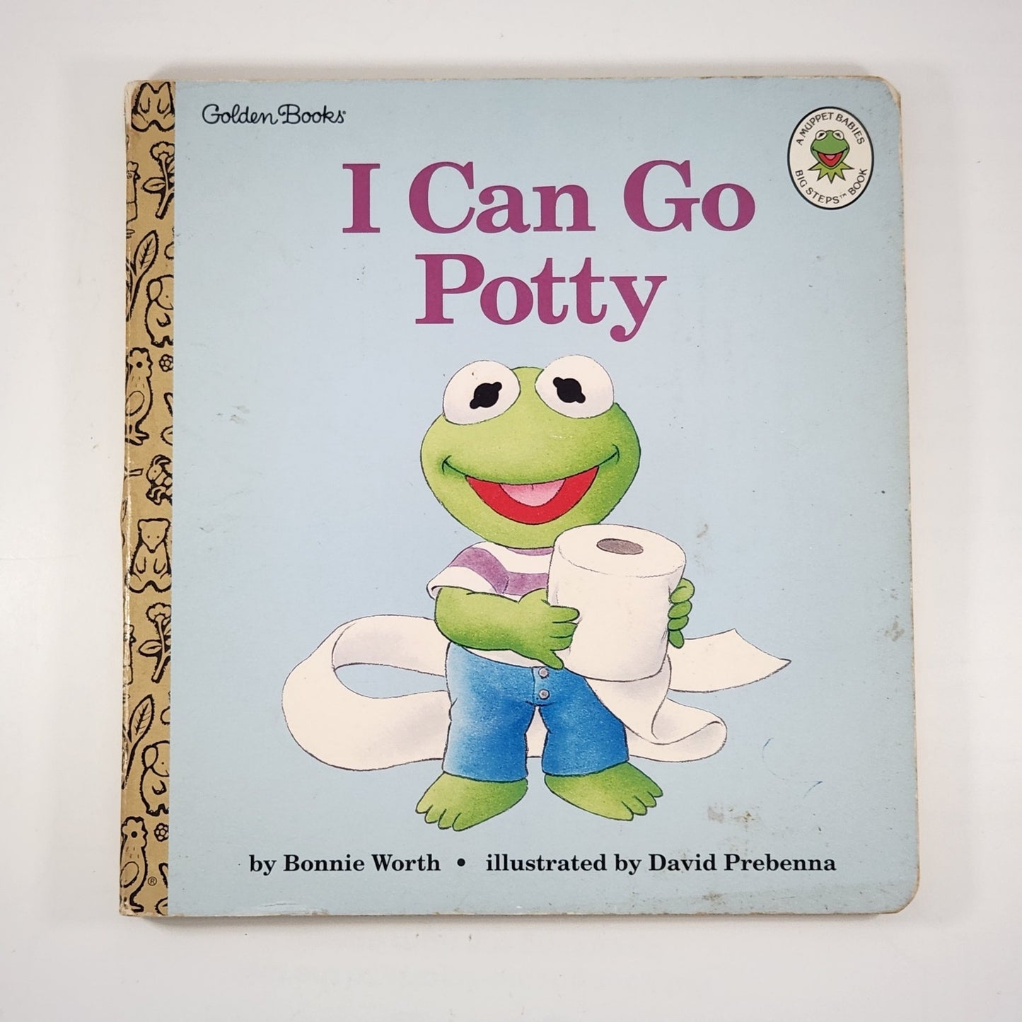 Muppet Babies: I Can Go Potty with Baby Kermit the Frog | 1997 Jim Henson Little Golden Book