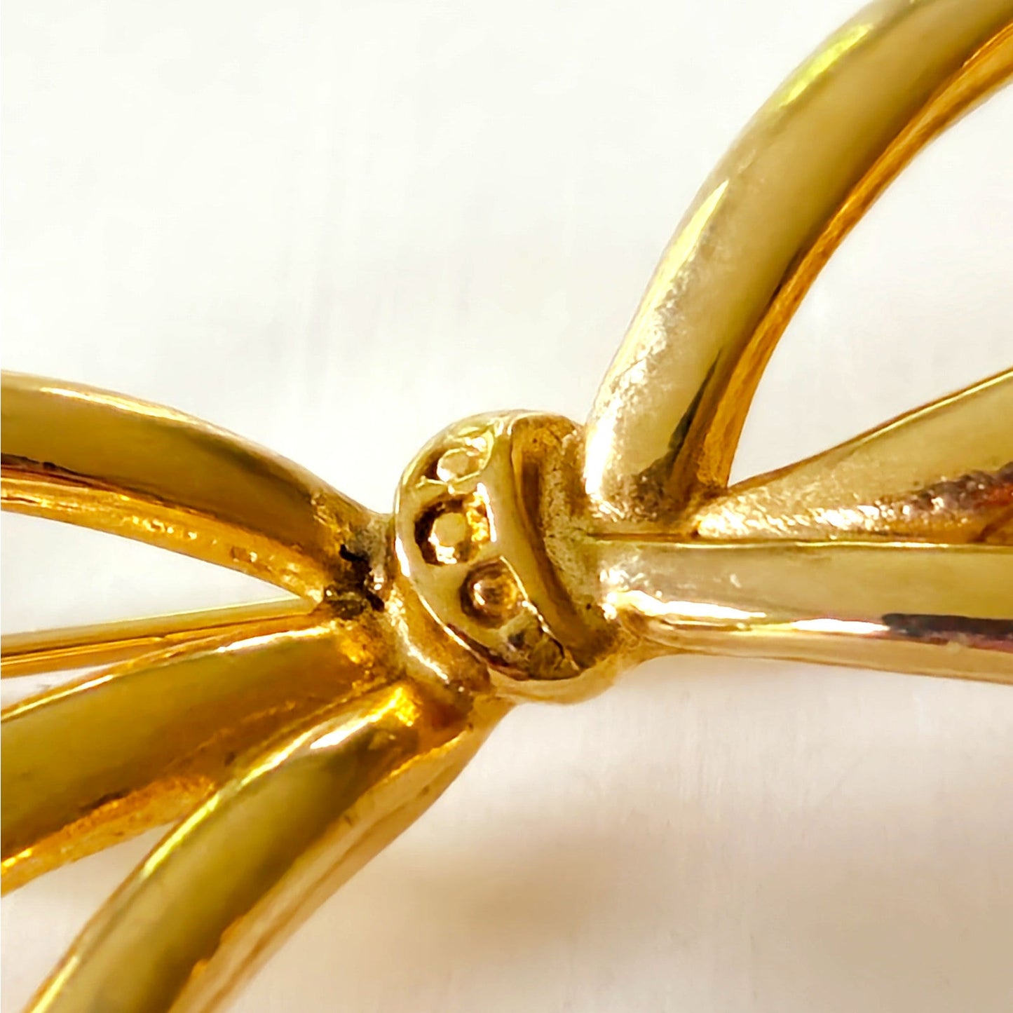 Minimalist MCM Bow Brooch