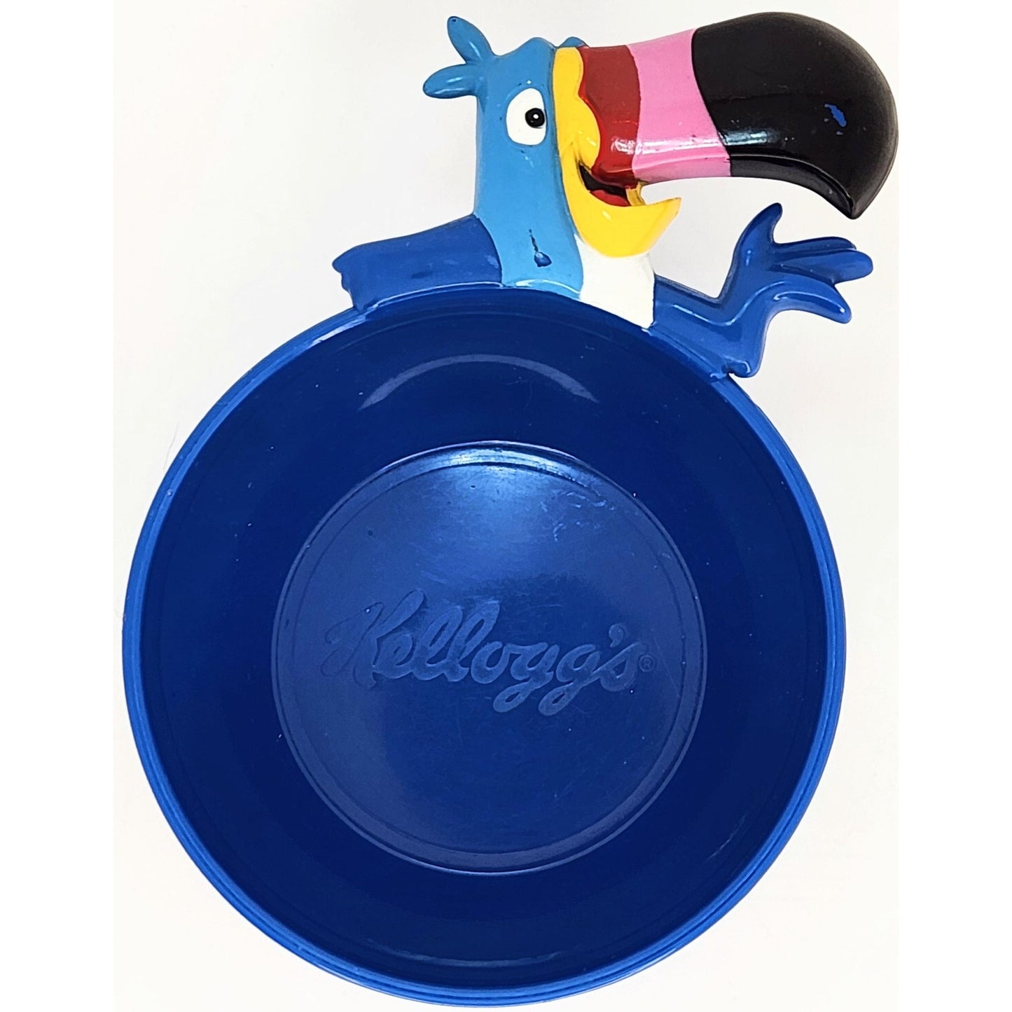 Kellogg's Vintage 1990s Plastic Mascot Cereal Bowls | Coco the Monkey & Toucan Sam | Kids Home