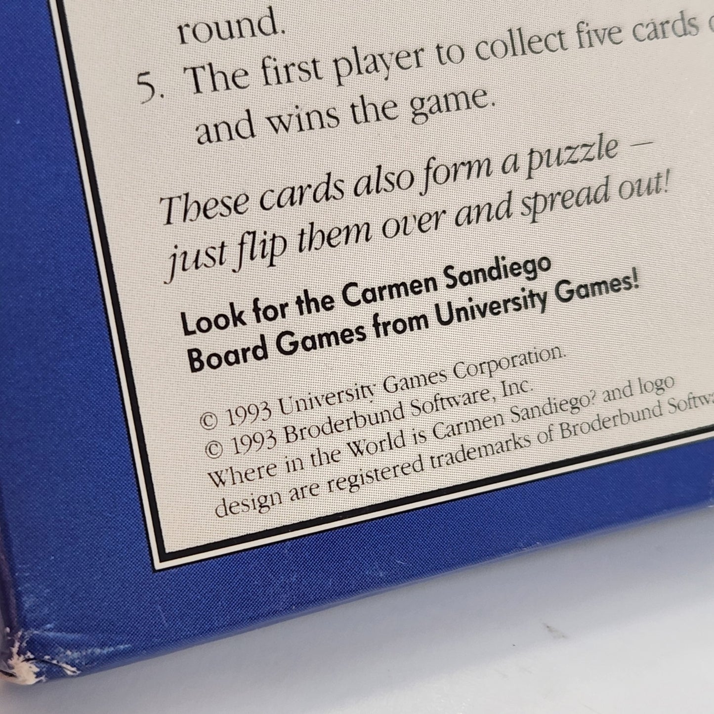 1993 “Where in the World Is Carmen Sandiego?” Card Game | Retro PBS